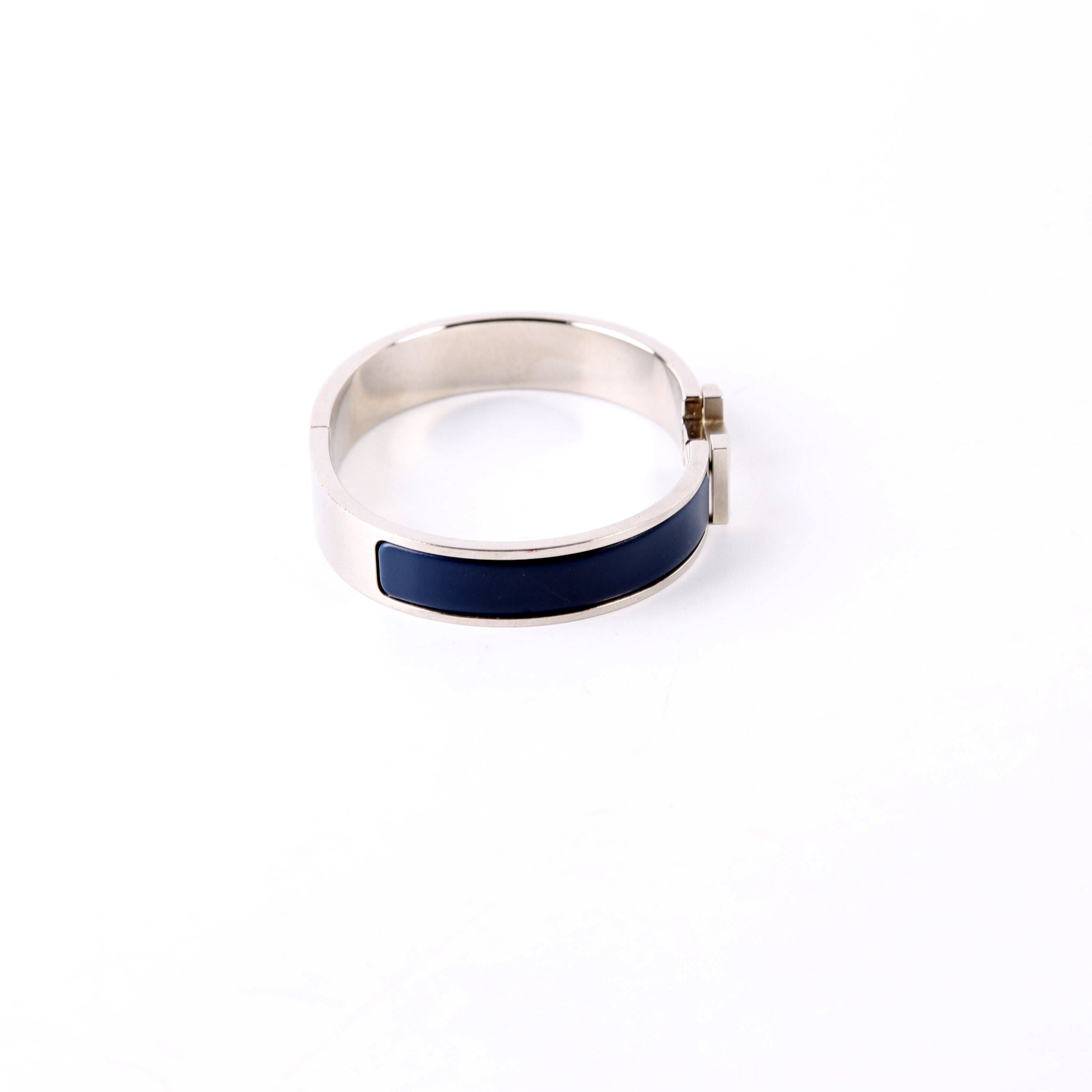 Clic HH Narrow Bracelet Silver/Blue