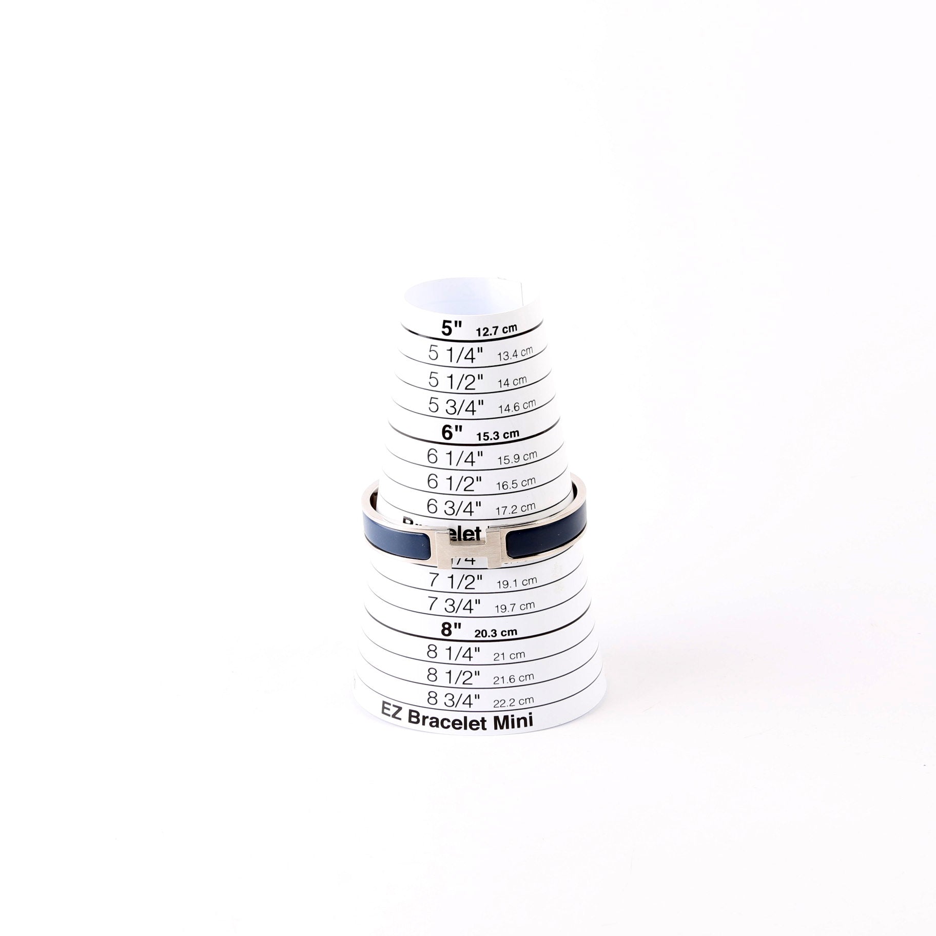 Clic HH Narrow Bracelet Silver/Blue