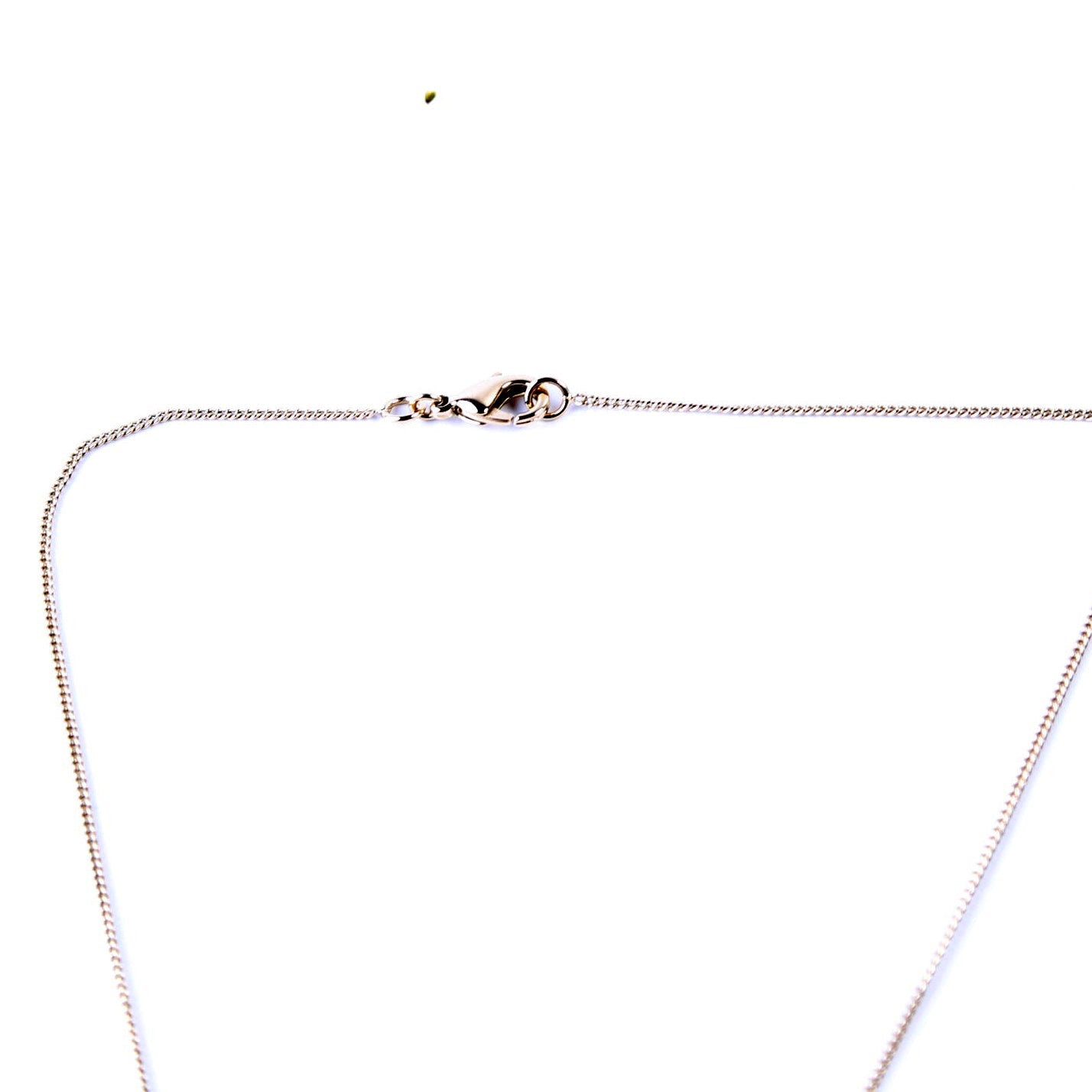 CC Lipstick Pendant Necklace Gold