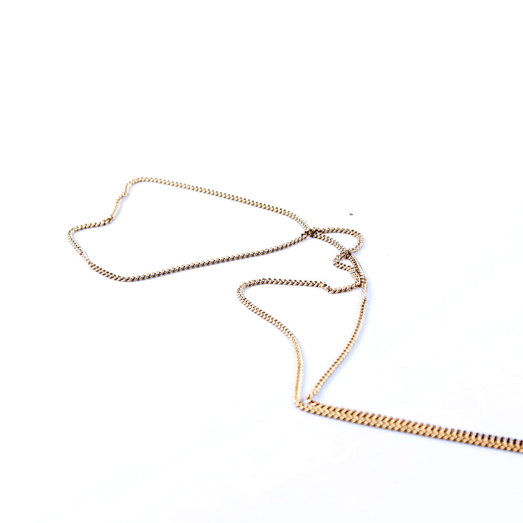 7AR844 Nano Baguette Charm Brown