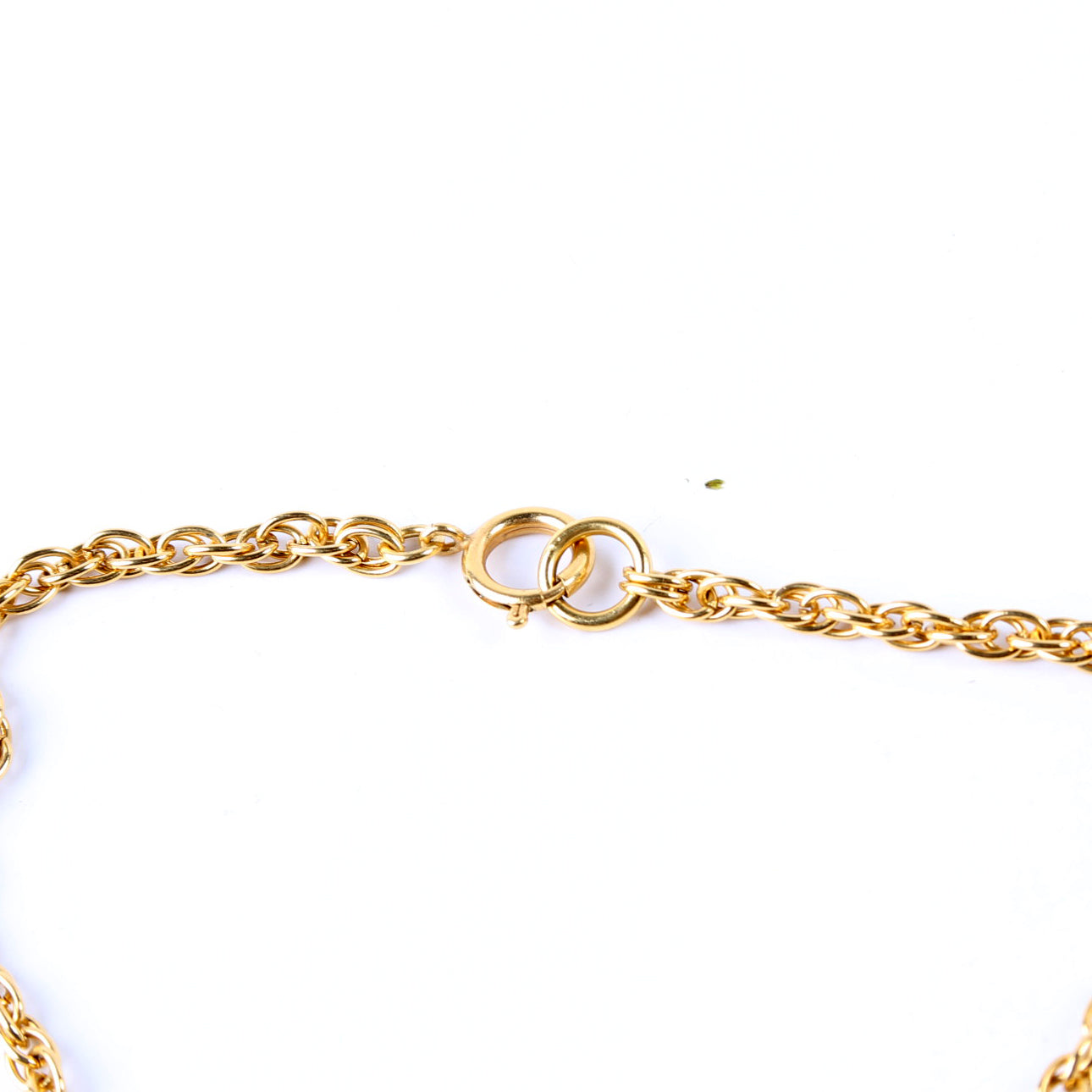 Classic Flap Choker Vintage Necklace Gold