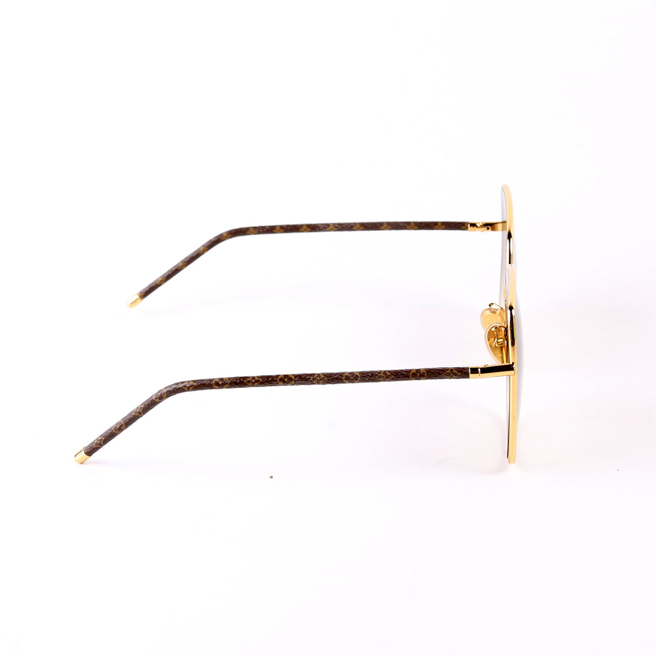 LV First Metal Square Sunglasses Z1928U Brown