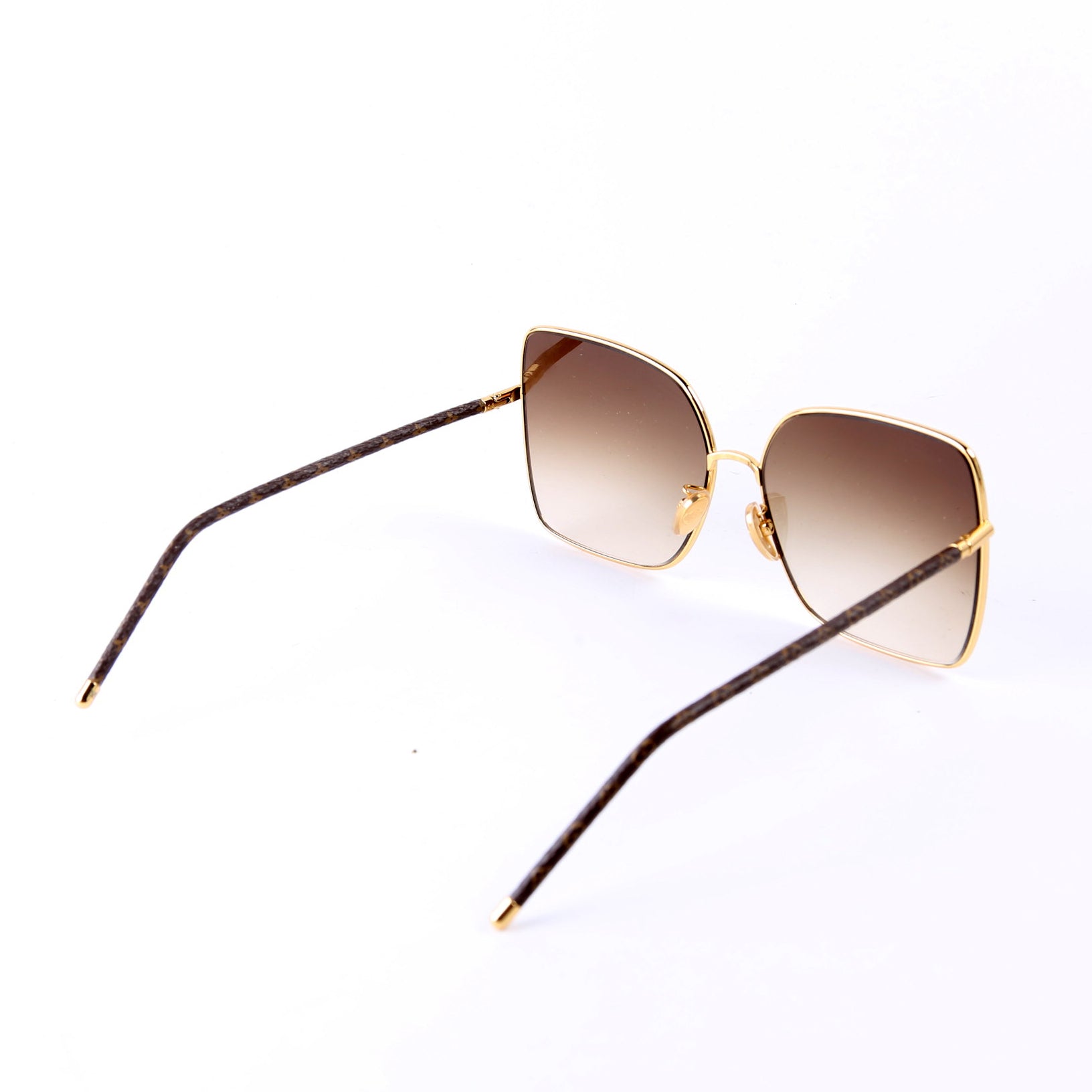LV First Metal Square Sunglasses Z1928U Brown
