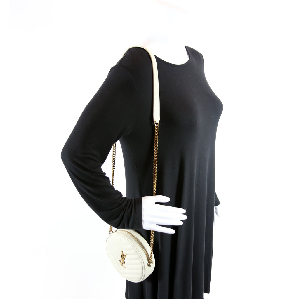 Grain De Round Camera Bag White