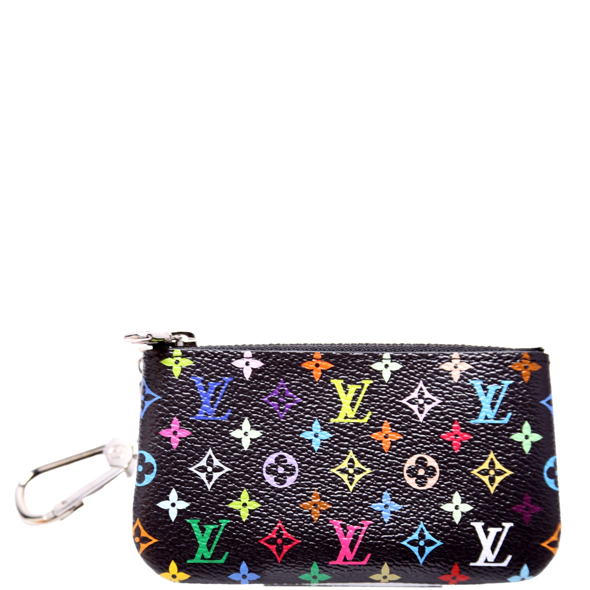 LV X TM Pochette Cles Multicolor Black