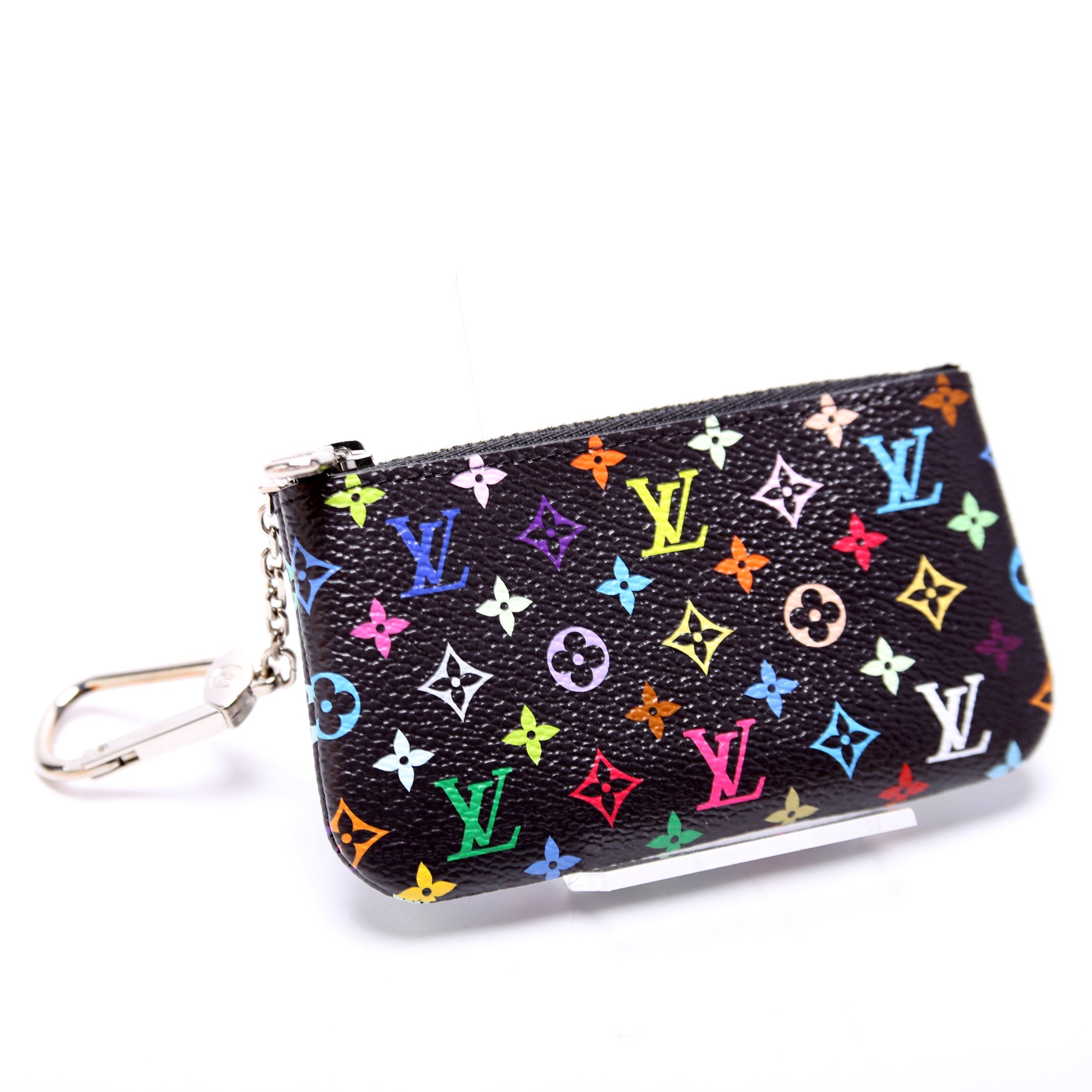 LV X TM Pochette Cles Multicolor Black