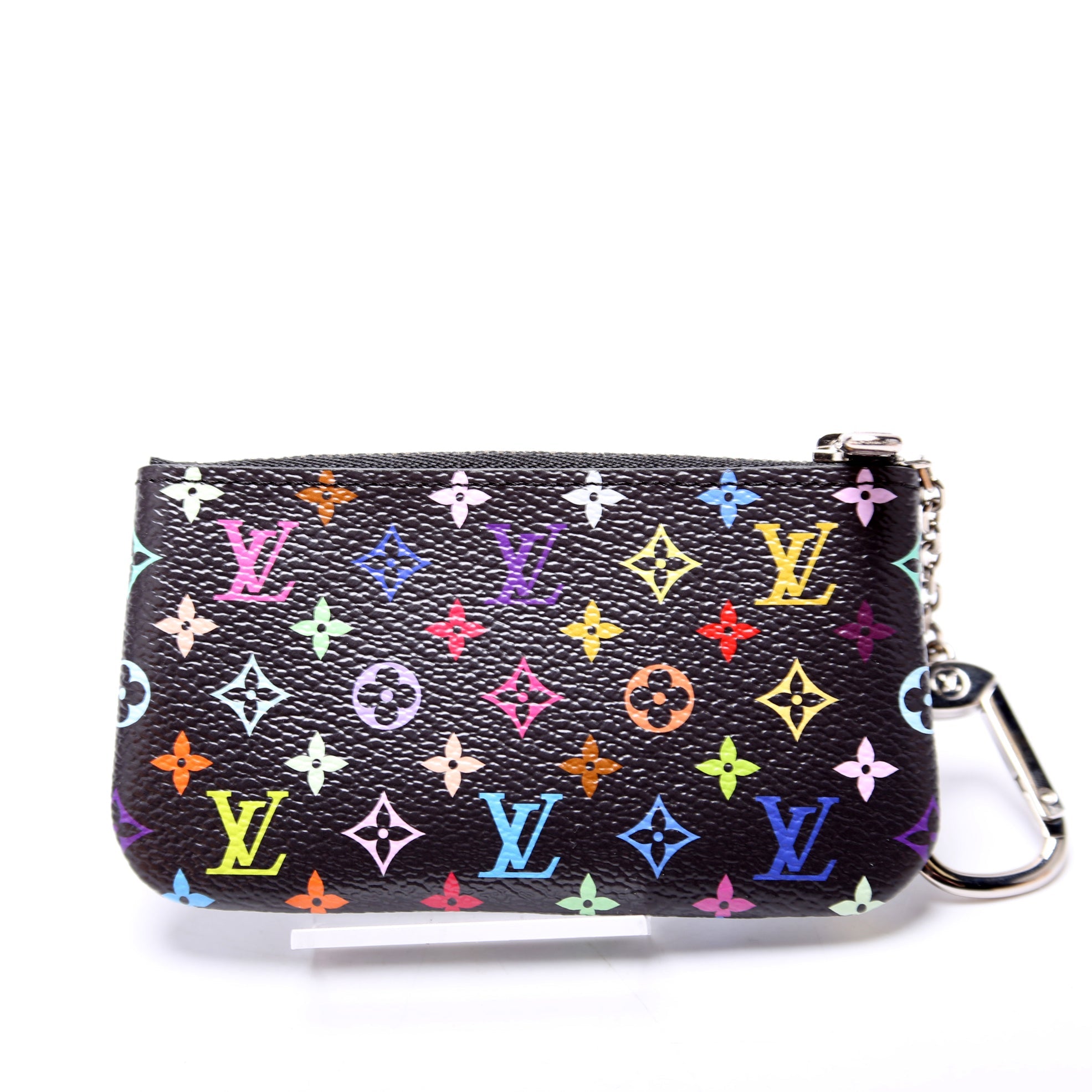 LV X TM Pochette Cles Multicolor Black