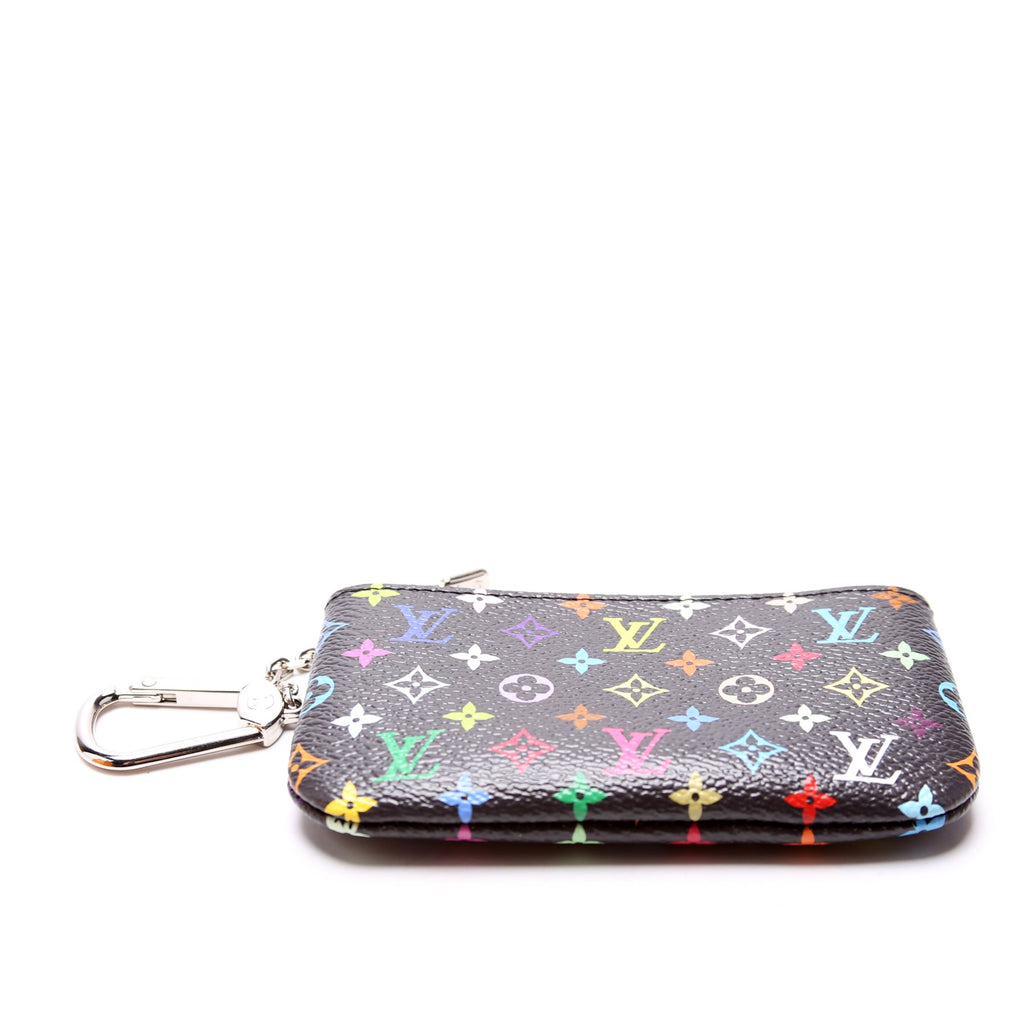 LV X TM Pochette Cles Multicolor Black