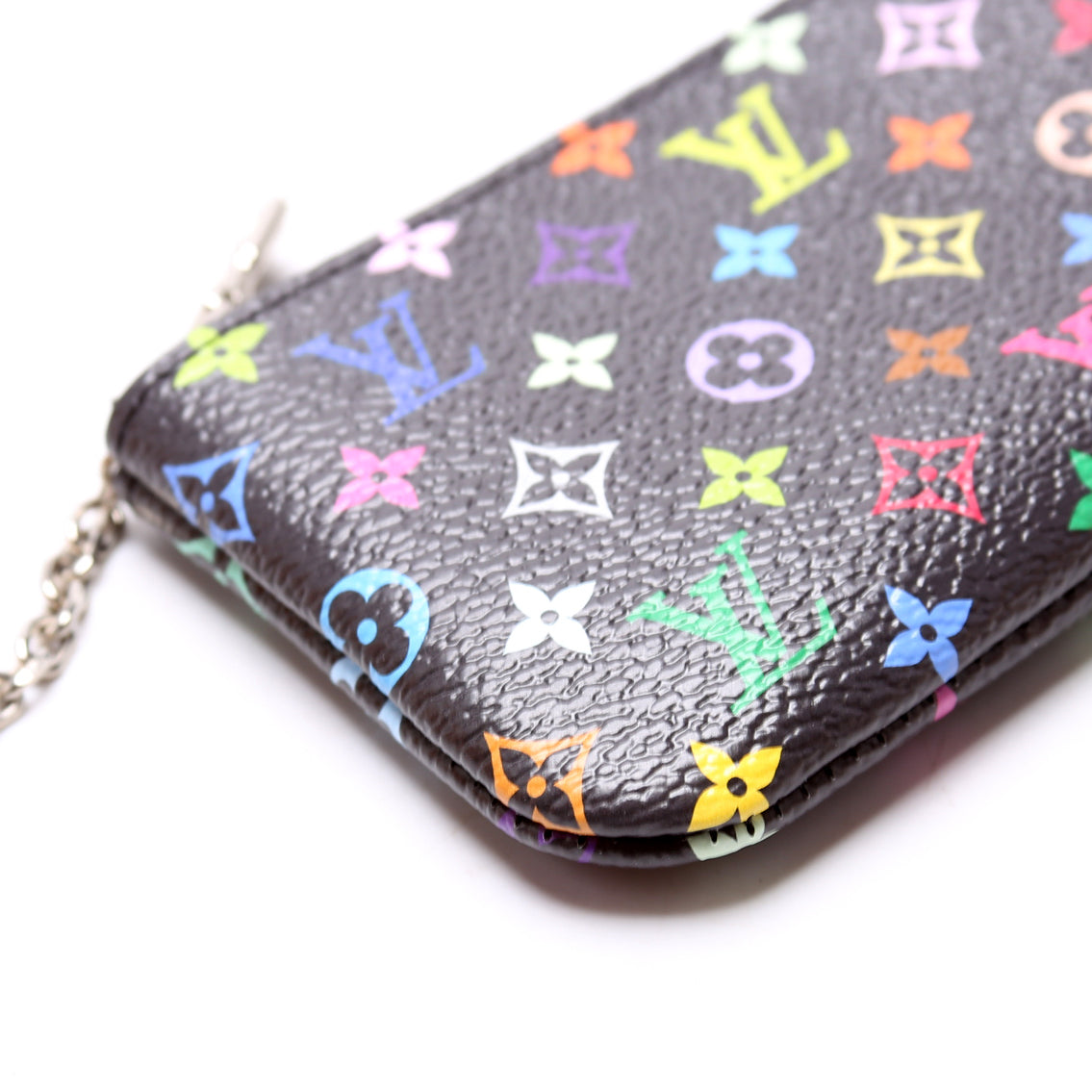 LV X TM Pochette Cles Multicolor Black