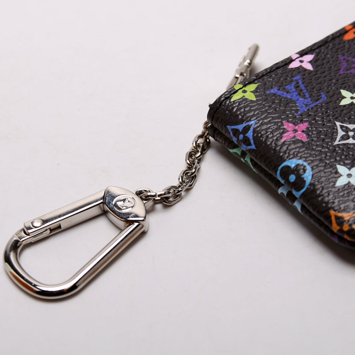 LV X TM Pochette Cles Multicolor Black
