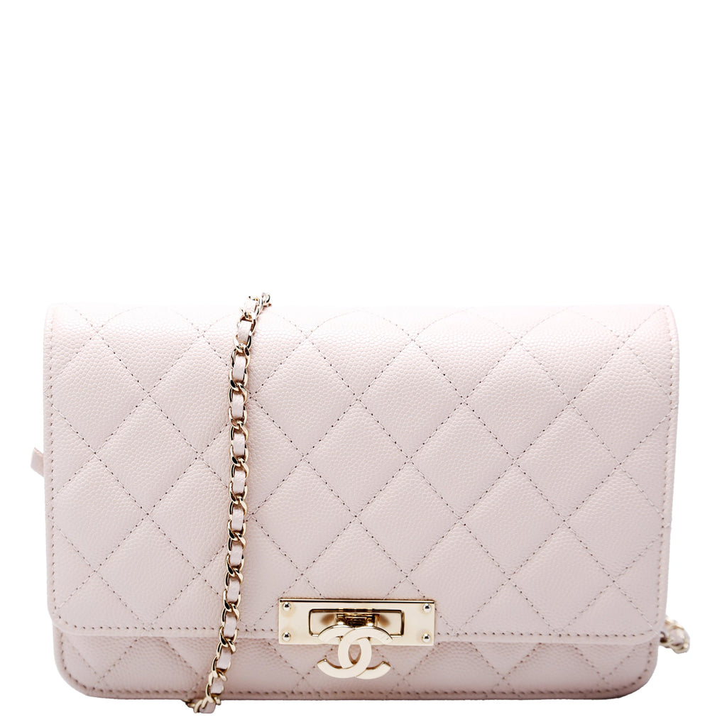 WOC Golden Class Quilted Caviar 24M Beige