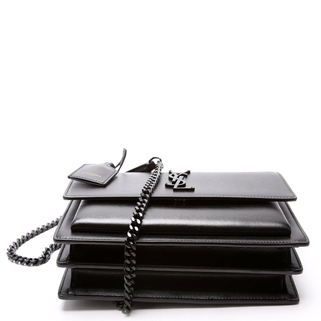Sunset Medium Smooth Leather Black 442906