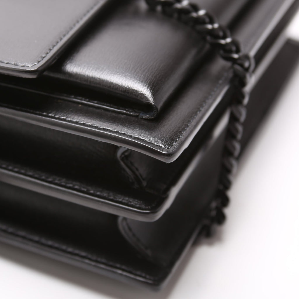 Sunset Medium Smooth Leather Black 442906