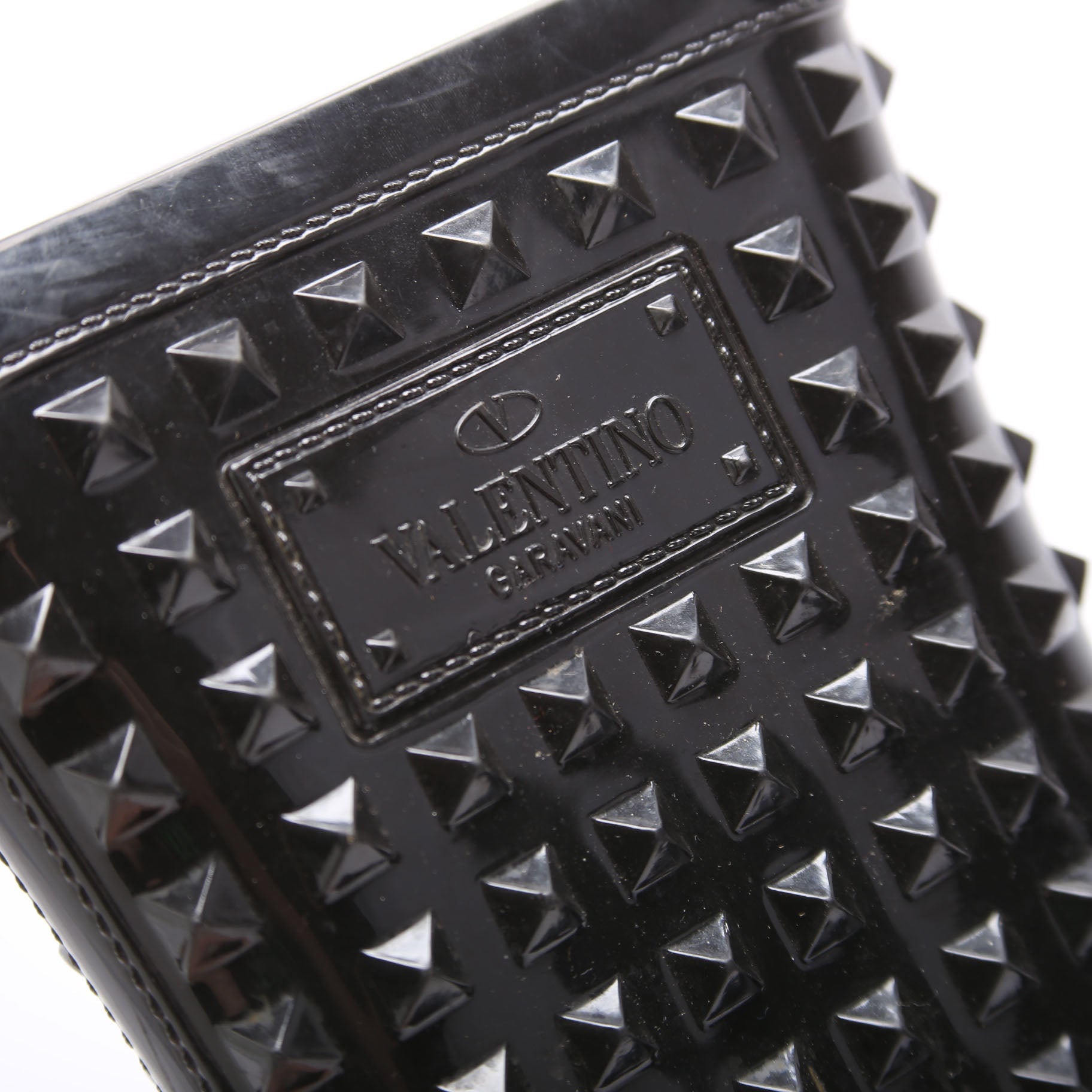 Rockstud Rubber Rain Boots Size 38
