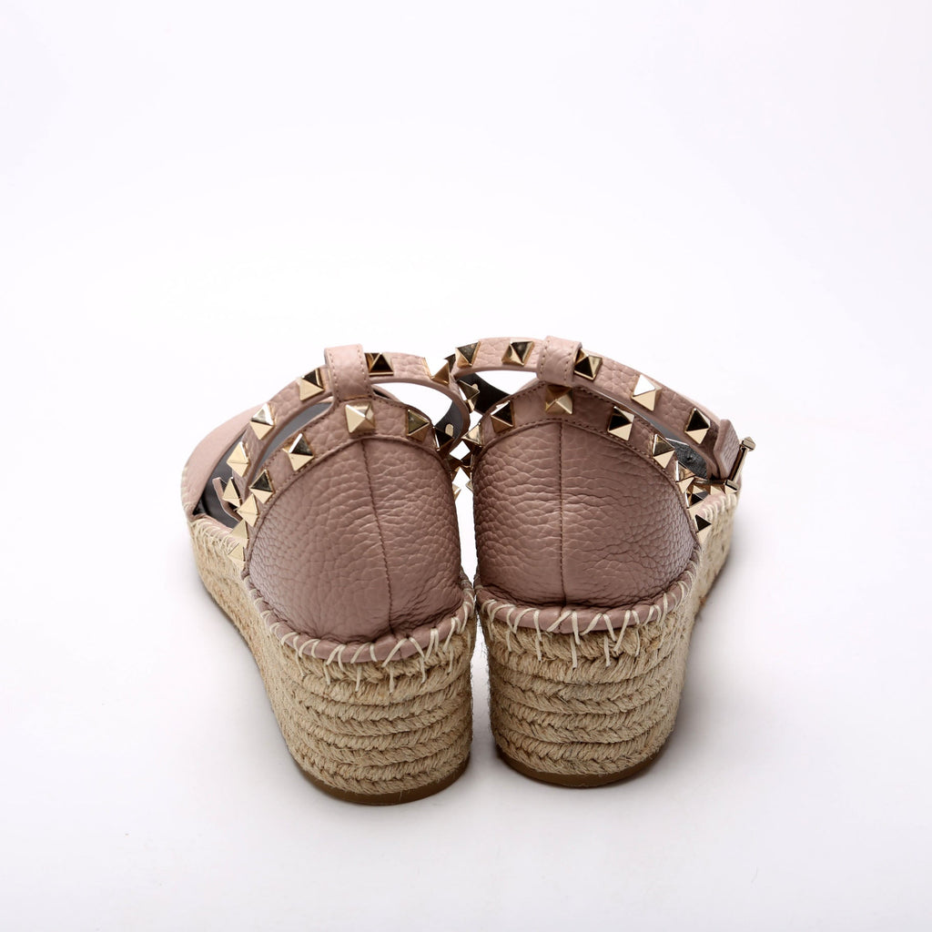 Rockstud Espadrille Wedges Size 38