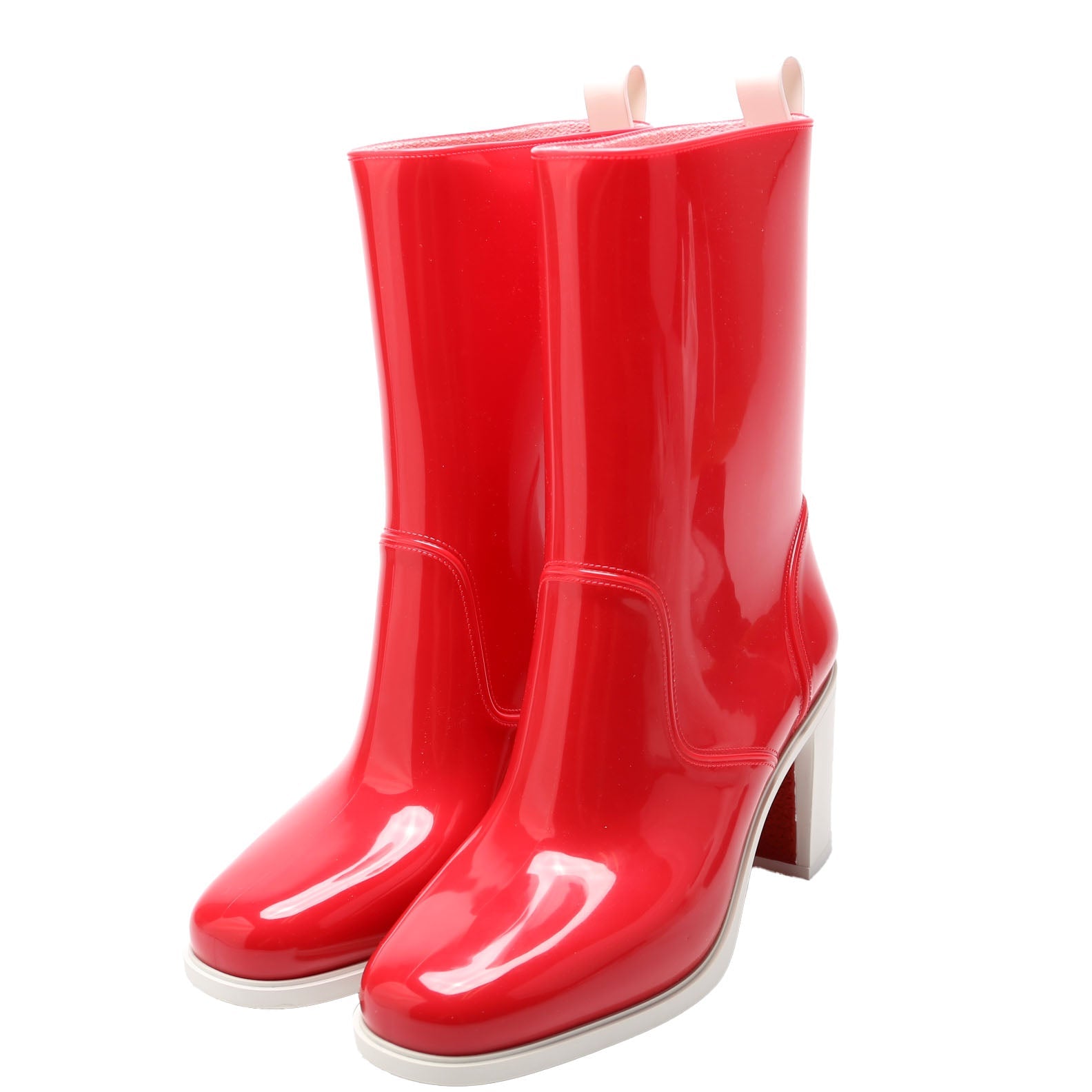 Loubirain 70MM Rubber Rain Boots Size 40