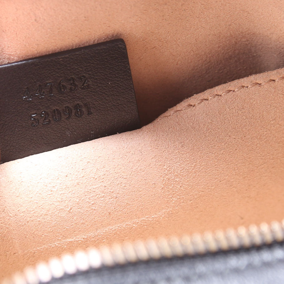 Marmont Small Leather Camera Black