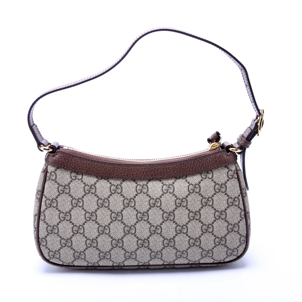 Ophidia GG Small Bag Brown
