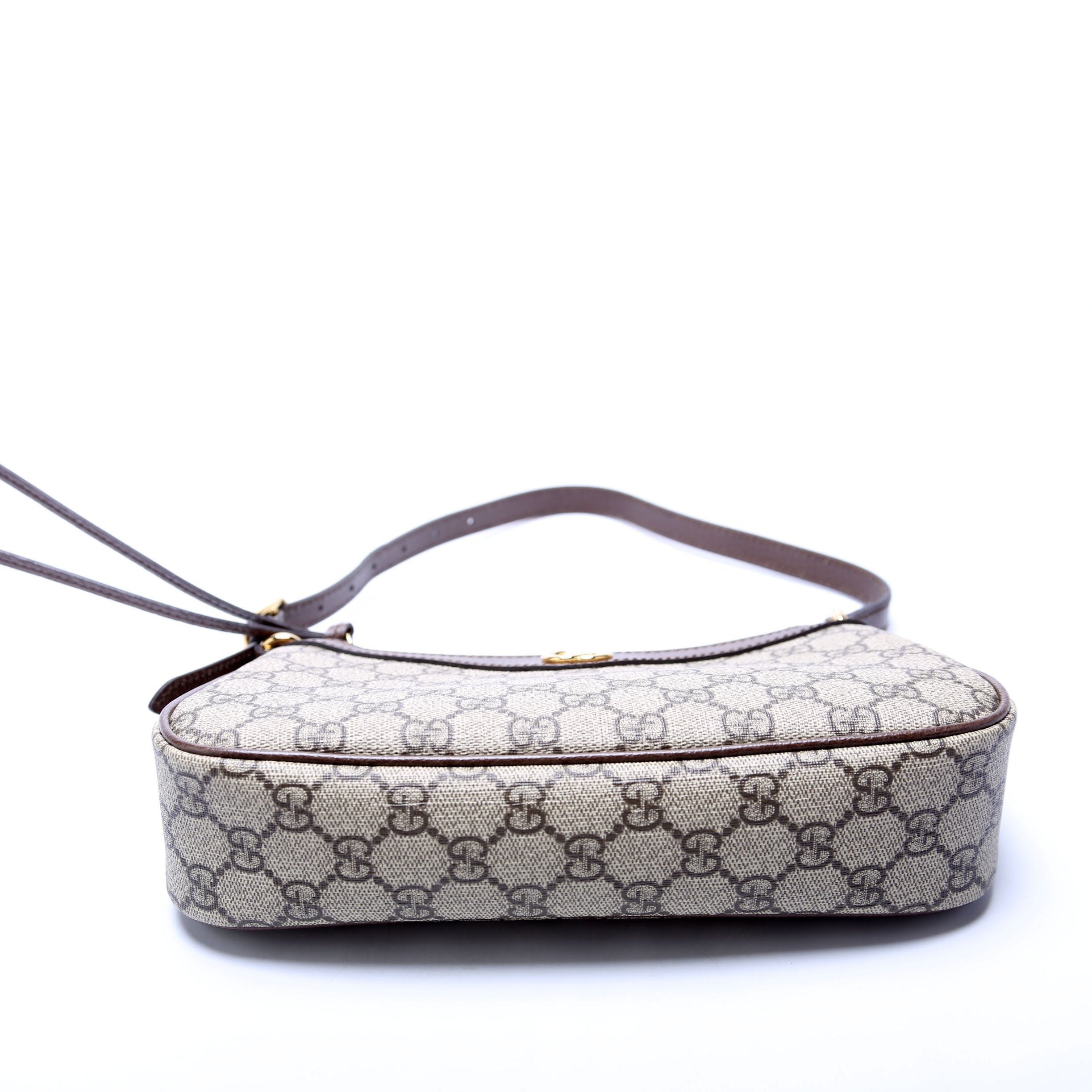 Ophidia GG Small Bag Brown