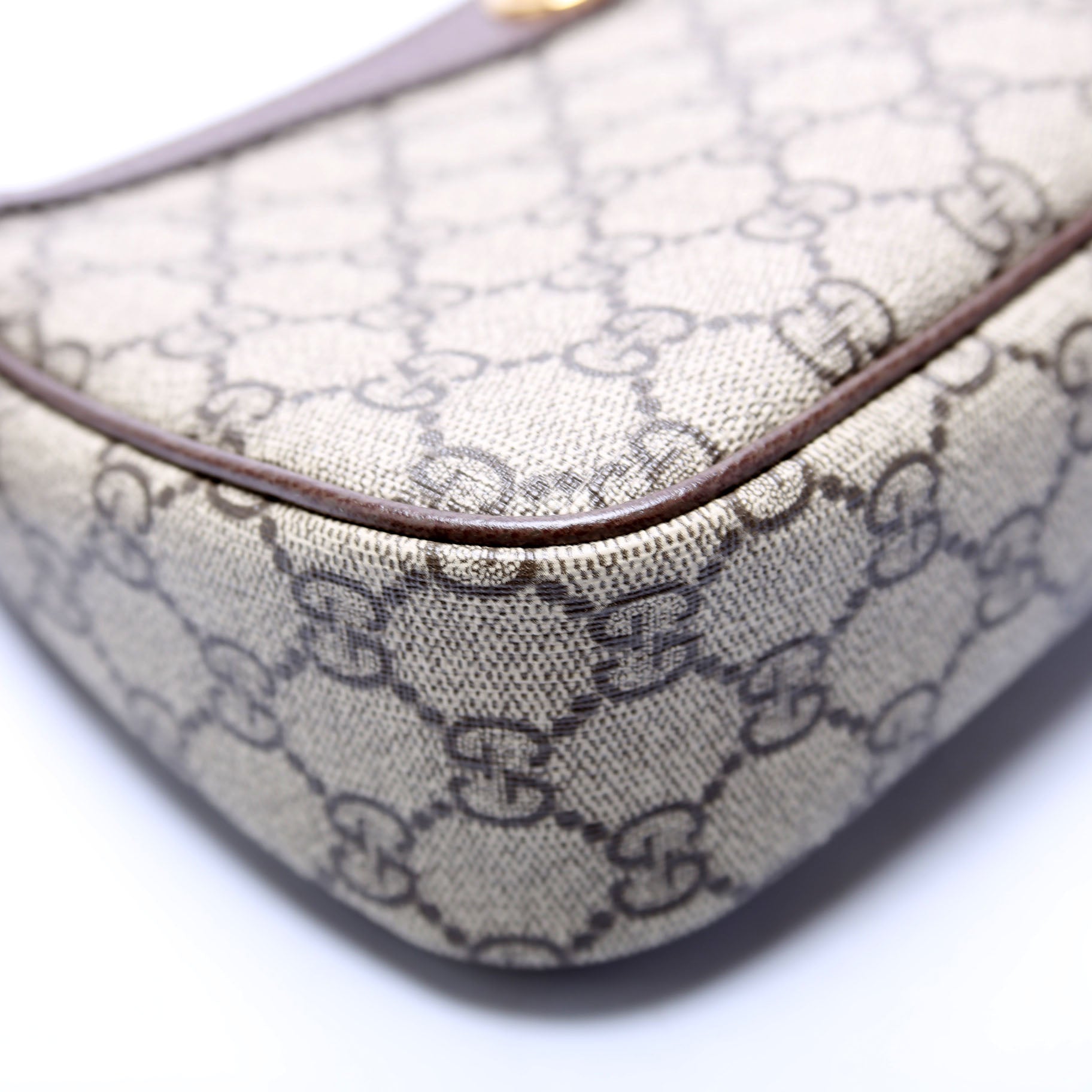 Ophidia GG Small Bag Brown