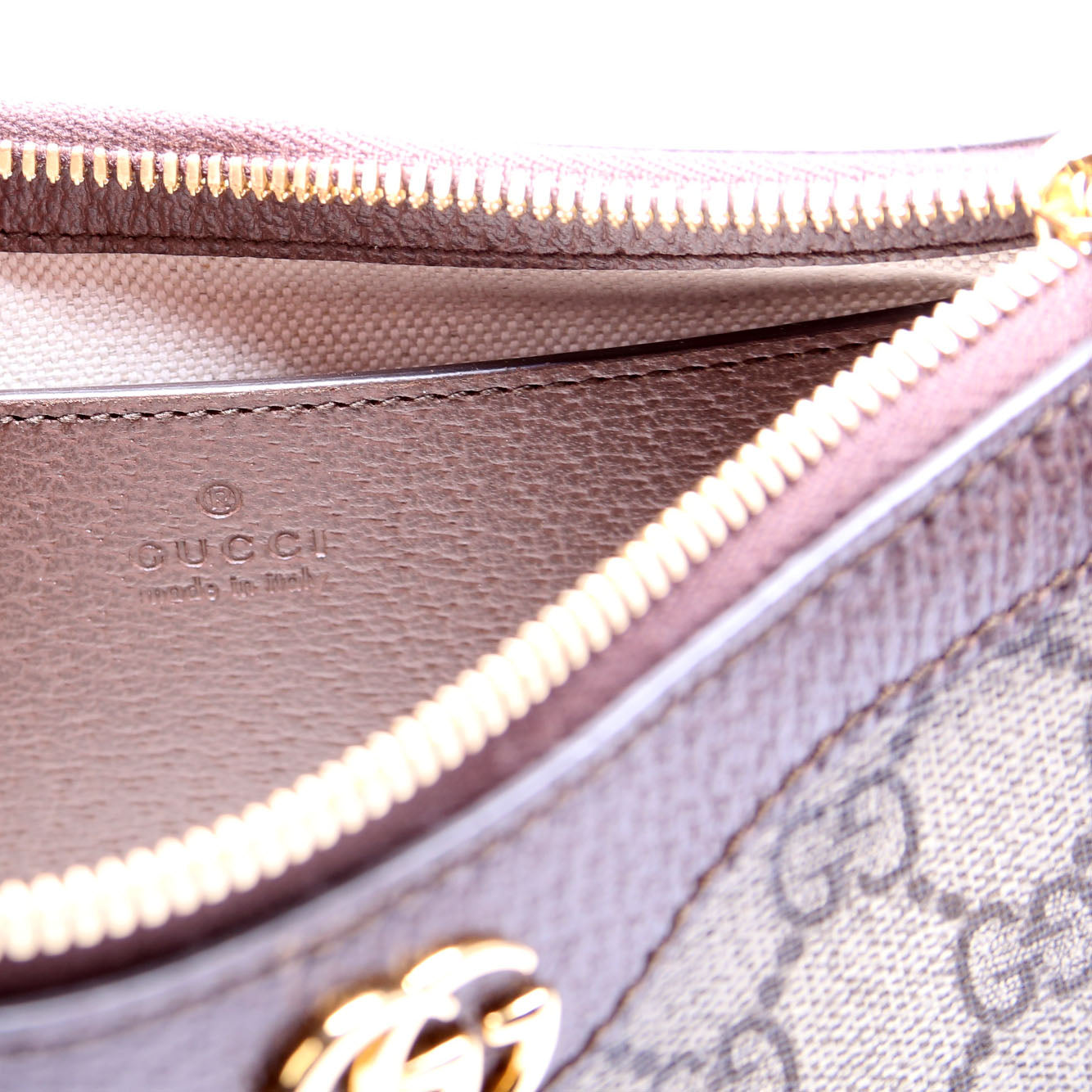 Ophidia GG Small Bag Brown