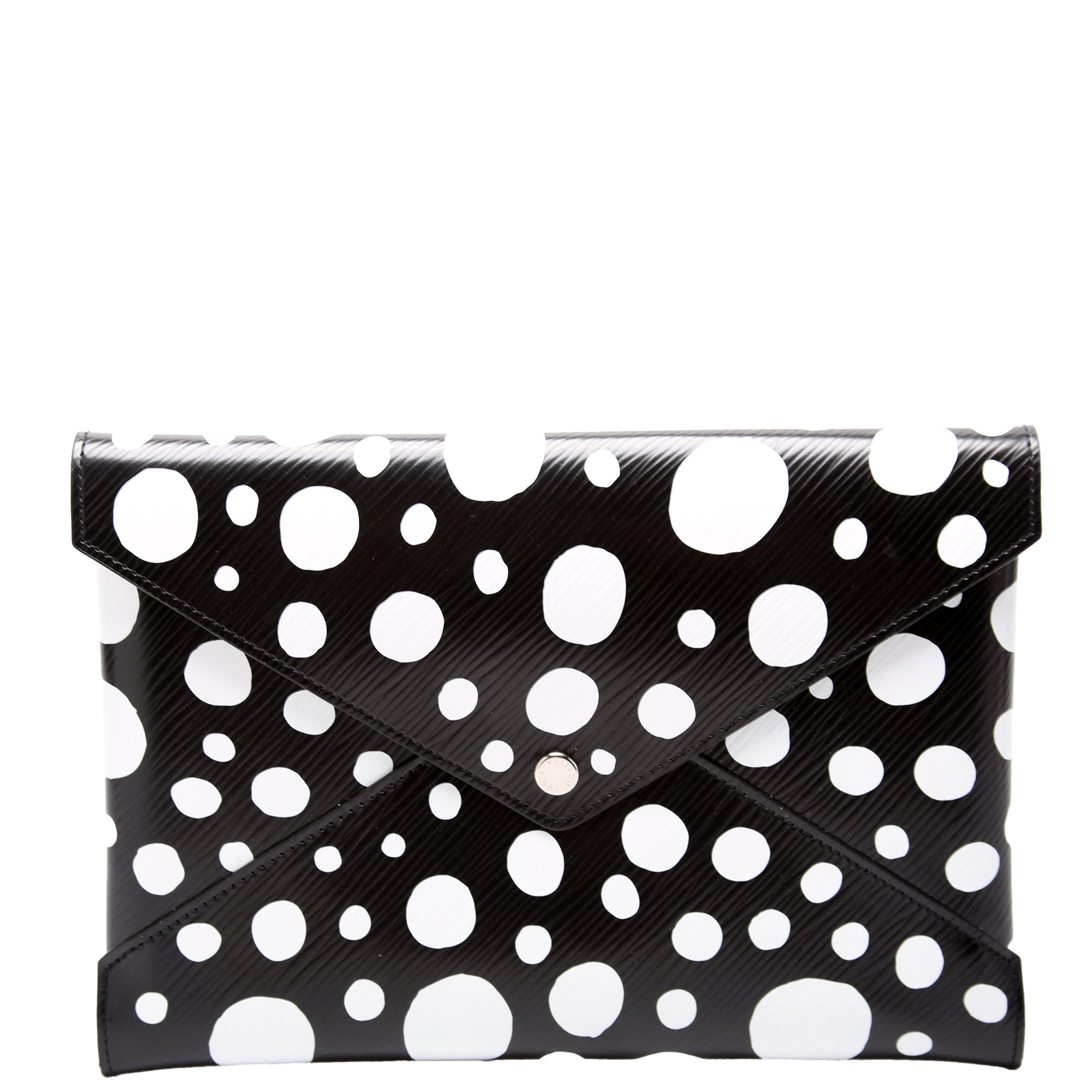 Kirigami Pouch Large Yayoi Kusama Black/White