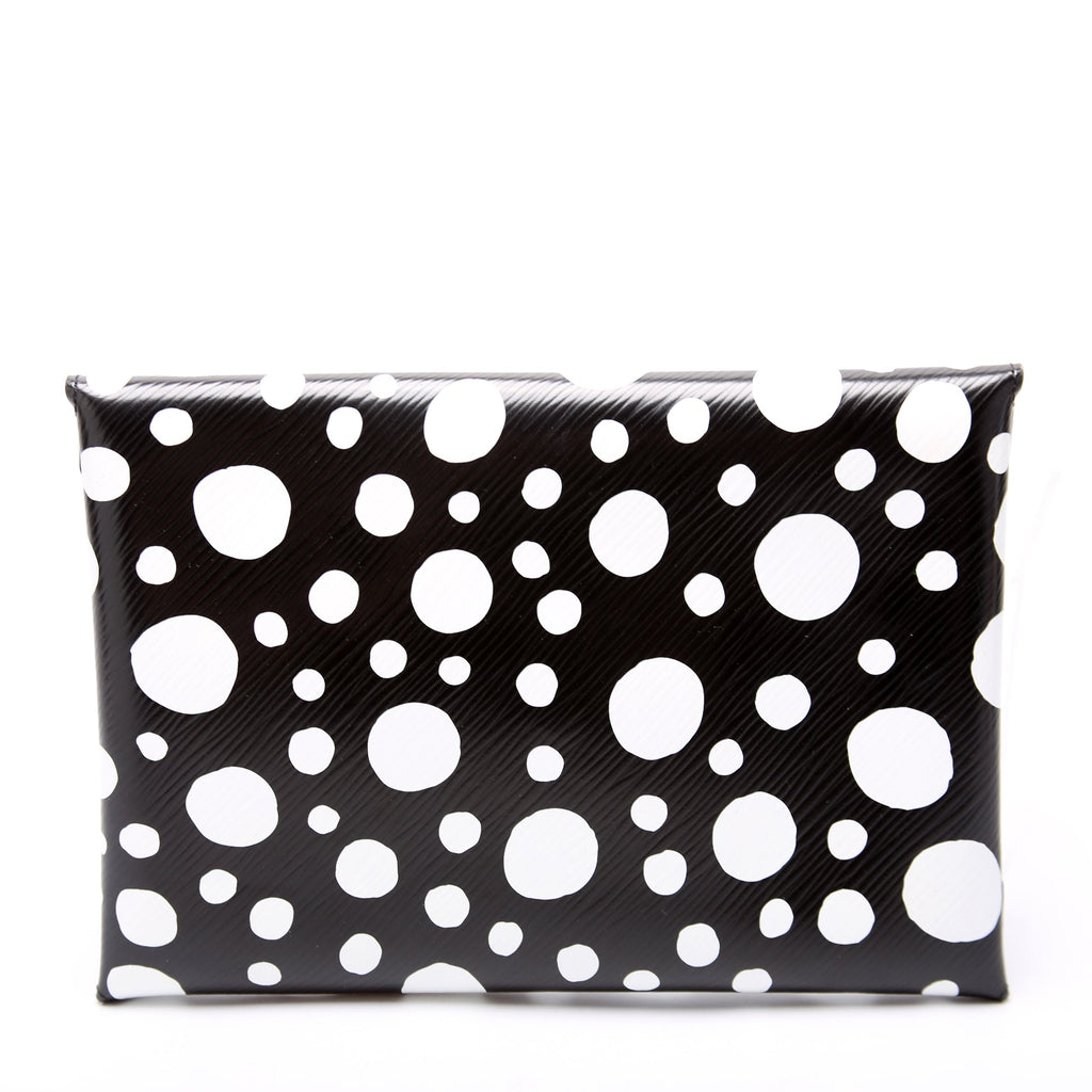 Kirigami Pouch Large Yayoi Kusama Black/White
