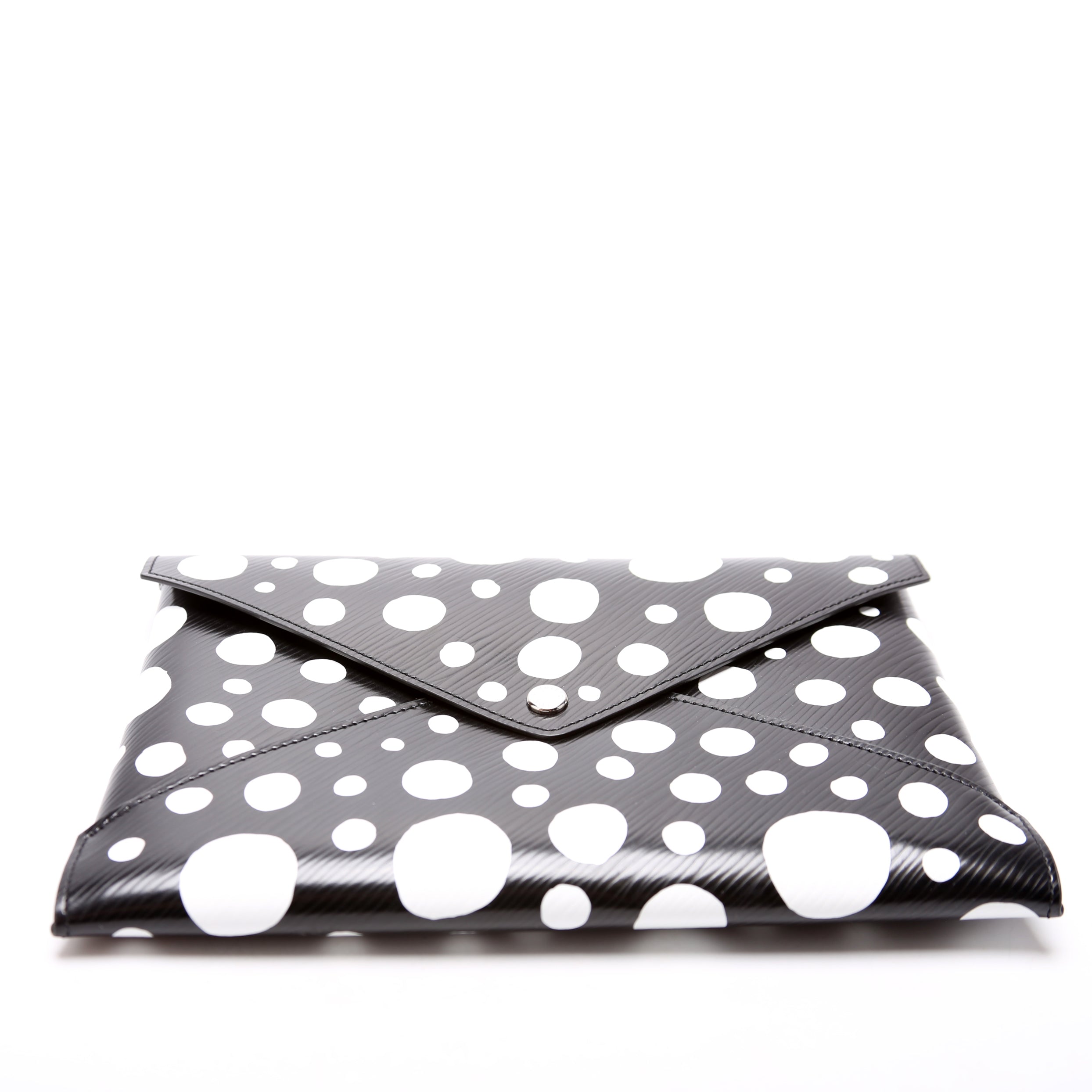 Kirigami Pouch Large Yayoi Kusama Black/White