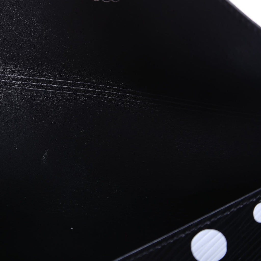 Kirigami Pouch Large Yayoi Kusama Black/White