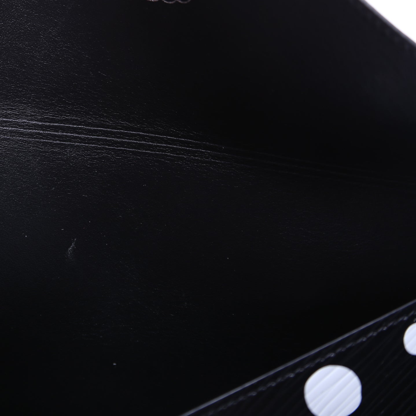 Kirigami Pouch Large Yayoi Kusama Black/White