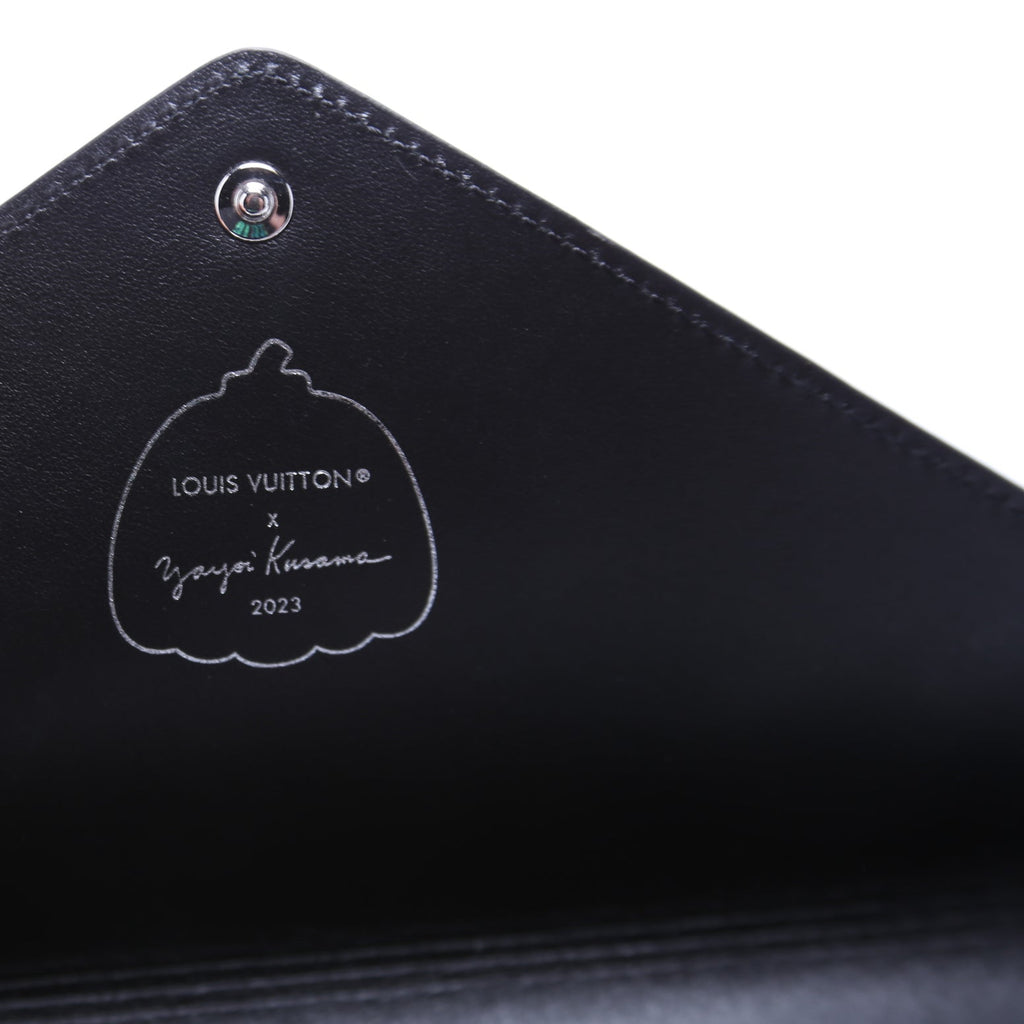 Kirigami Pouch Large Yayoi Kusama Black/White