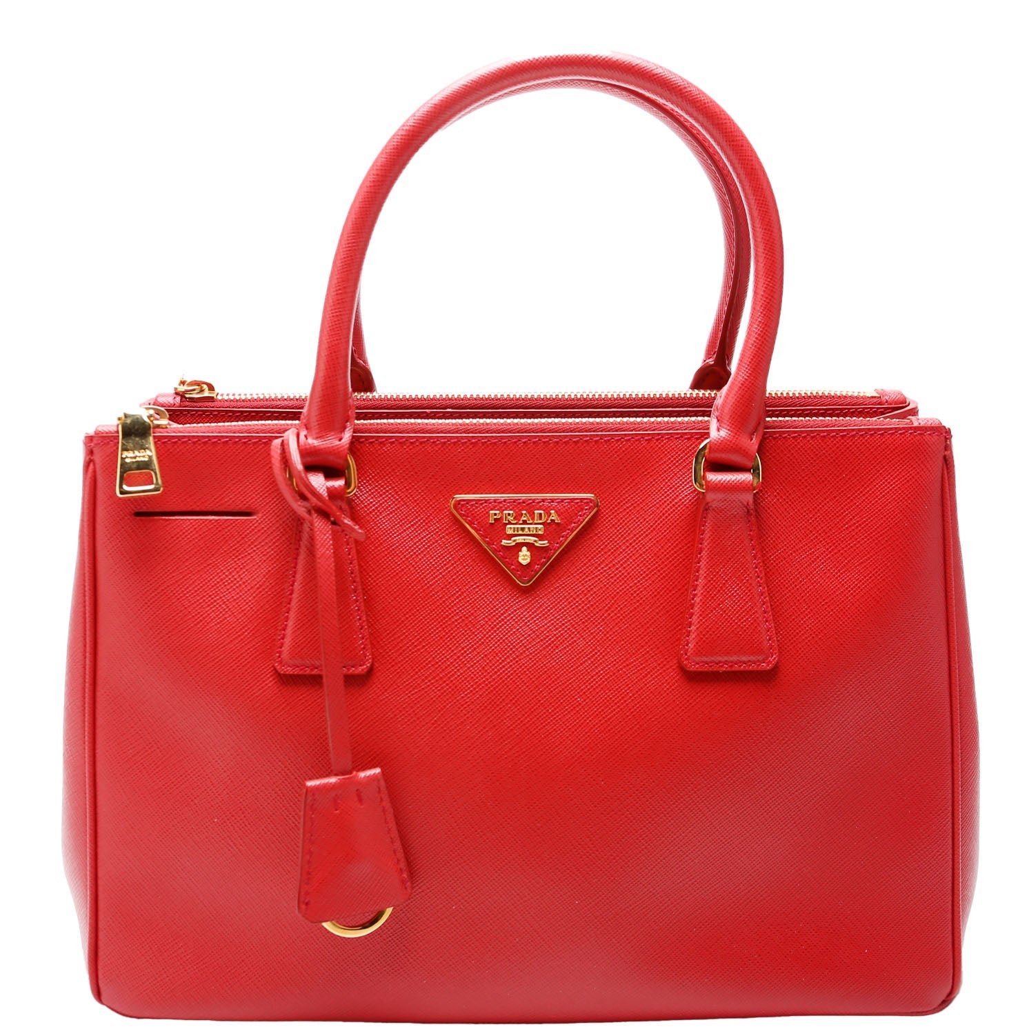 Saffiano Galleria Medium Red