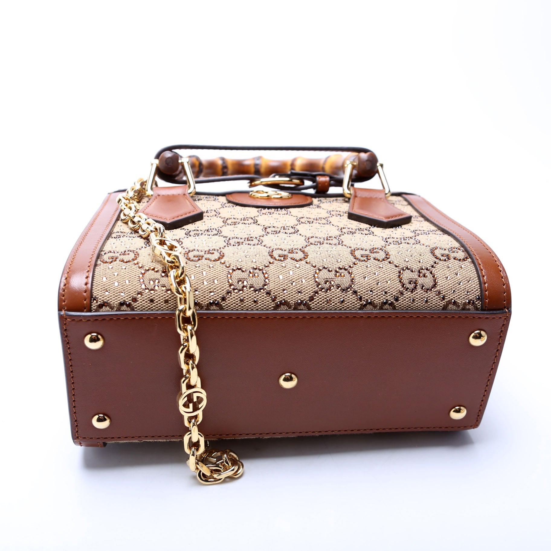 GG Crystal Mini Diana Tote