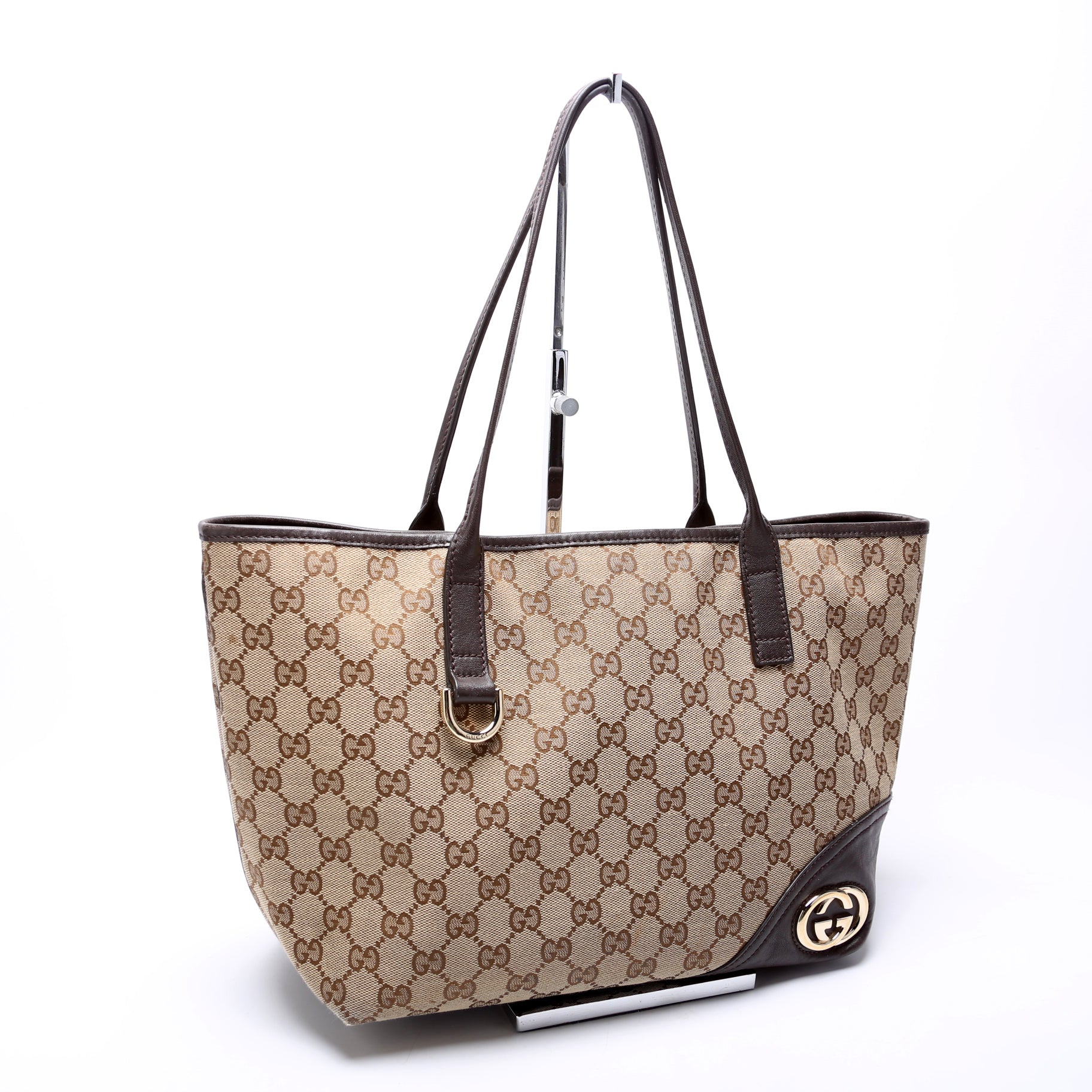169946 Britt Shoulder Bag Small Brown