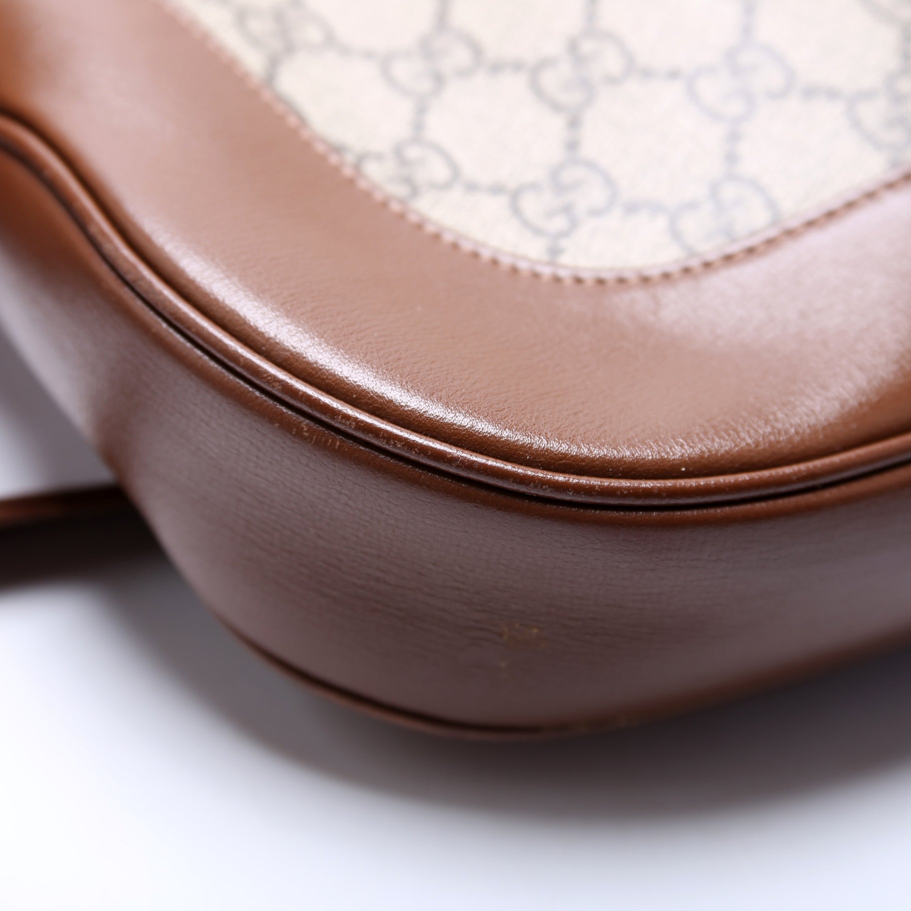636710 Jackie 1961 GG Supreme Medium Hobo Bag Brown