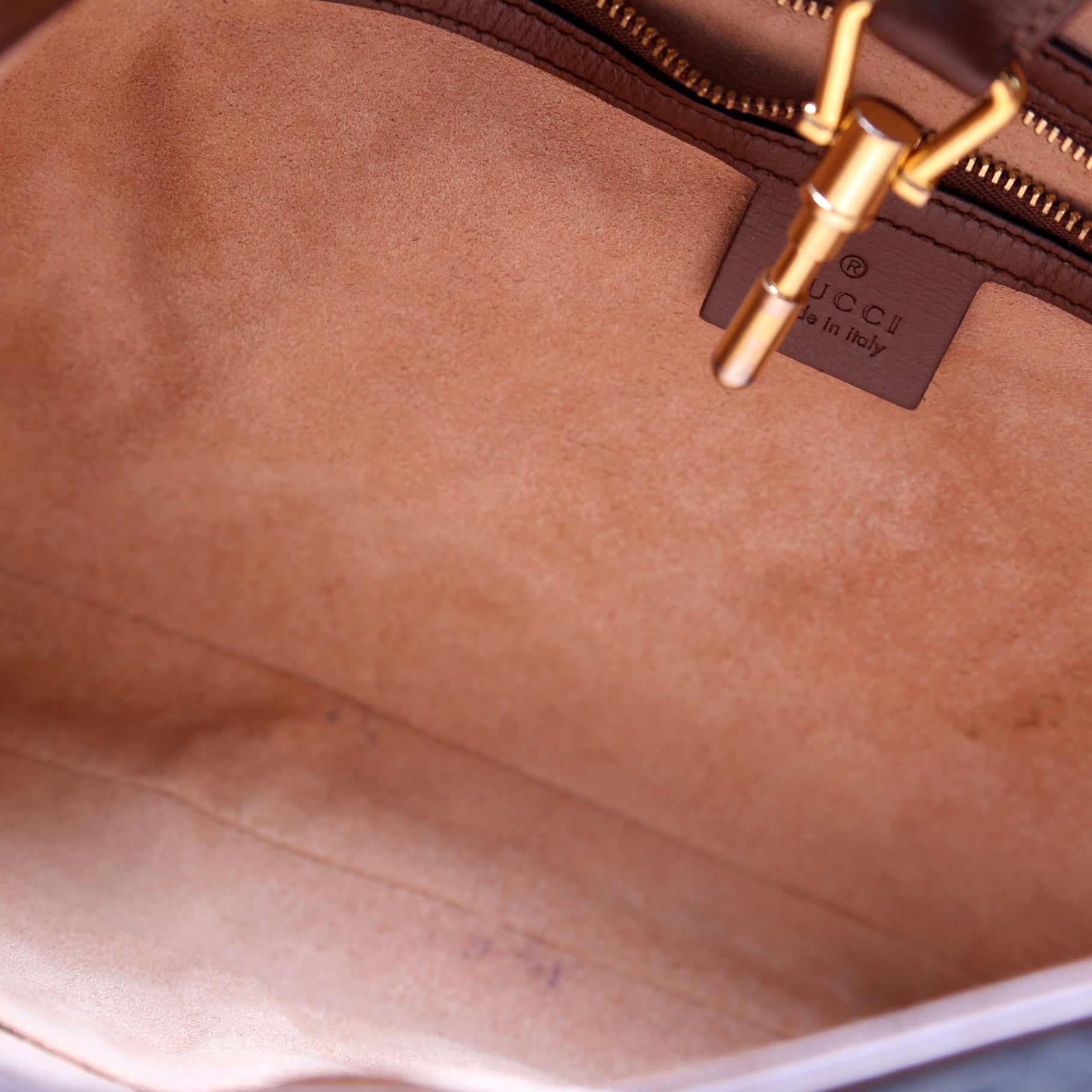636710 Jackie 1961 GG Supreme Medium Hobo Bag Brown