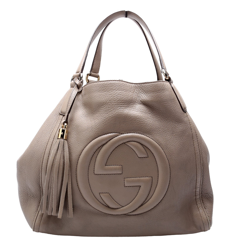 282309 Soho Leather Hobo Medium