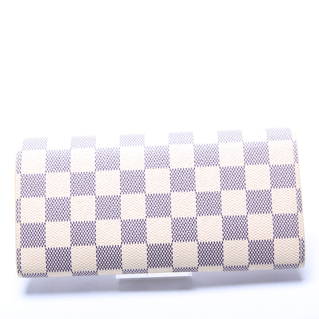 Emilie Wallet Damier Azur Newer