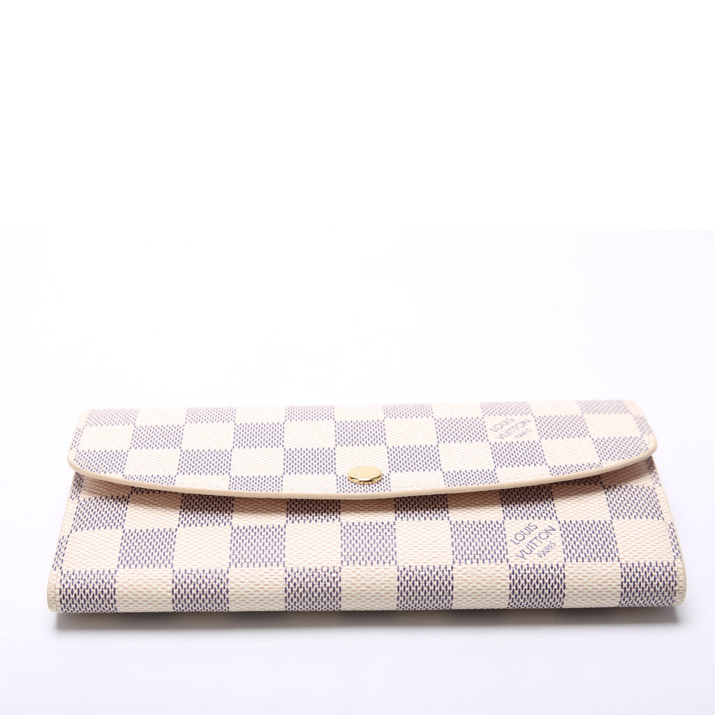 Emilie Wallet Damier Azur Newer