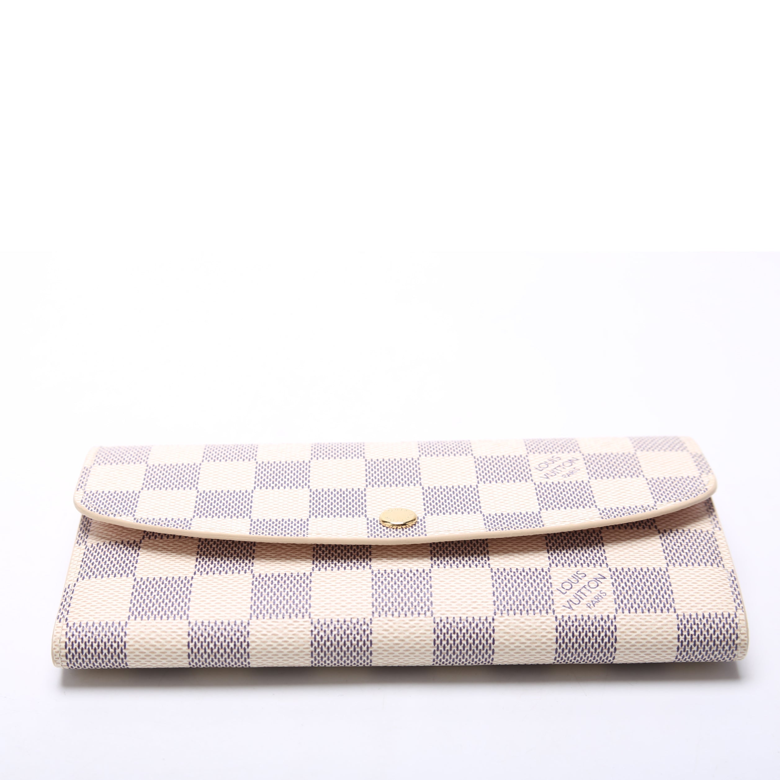 Emilie Wallet Damier Azur Newer