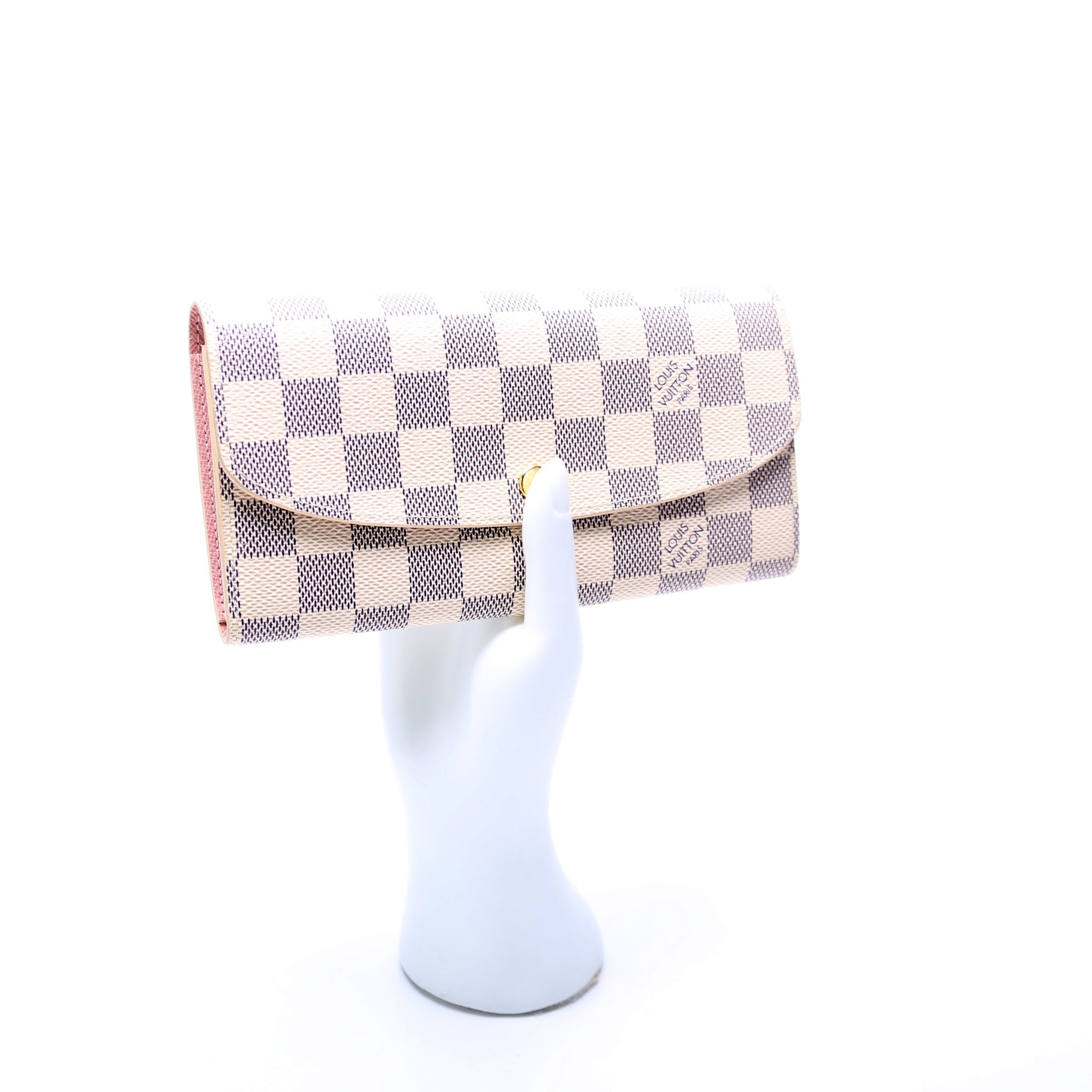 Emilie Wallet Damier Azur Newer