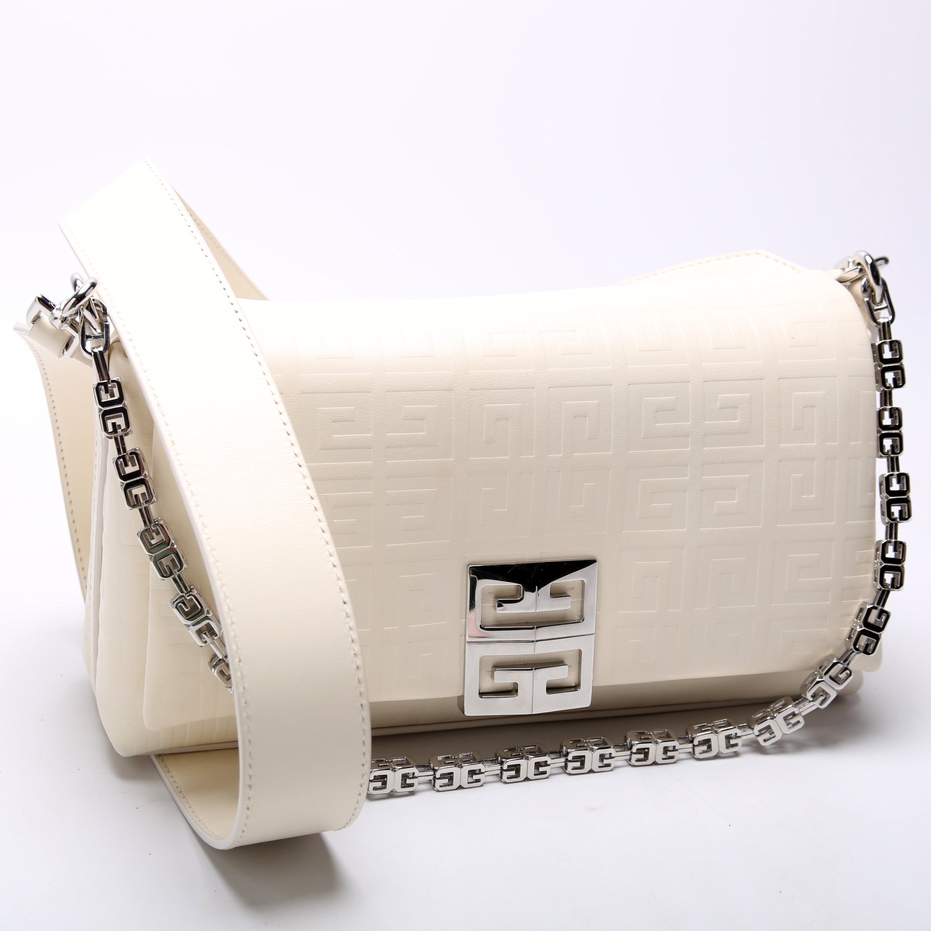 4G Soft Small Leather Cream