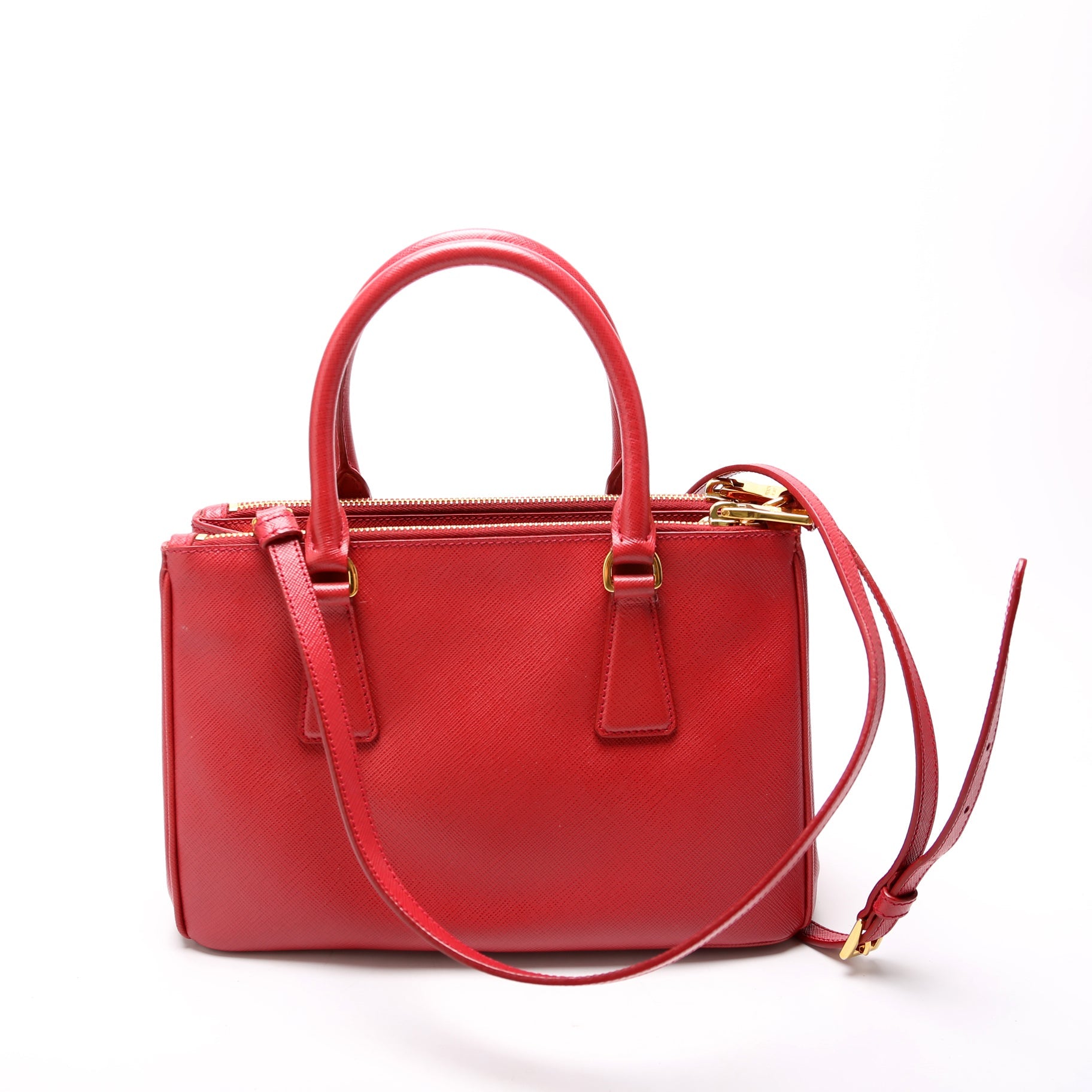 Saffiano Galleria Small Red