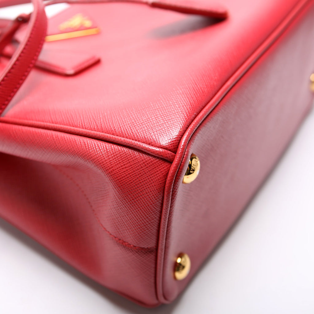 Saffiano Galleria Small Red