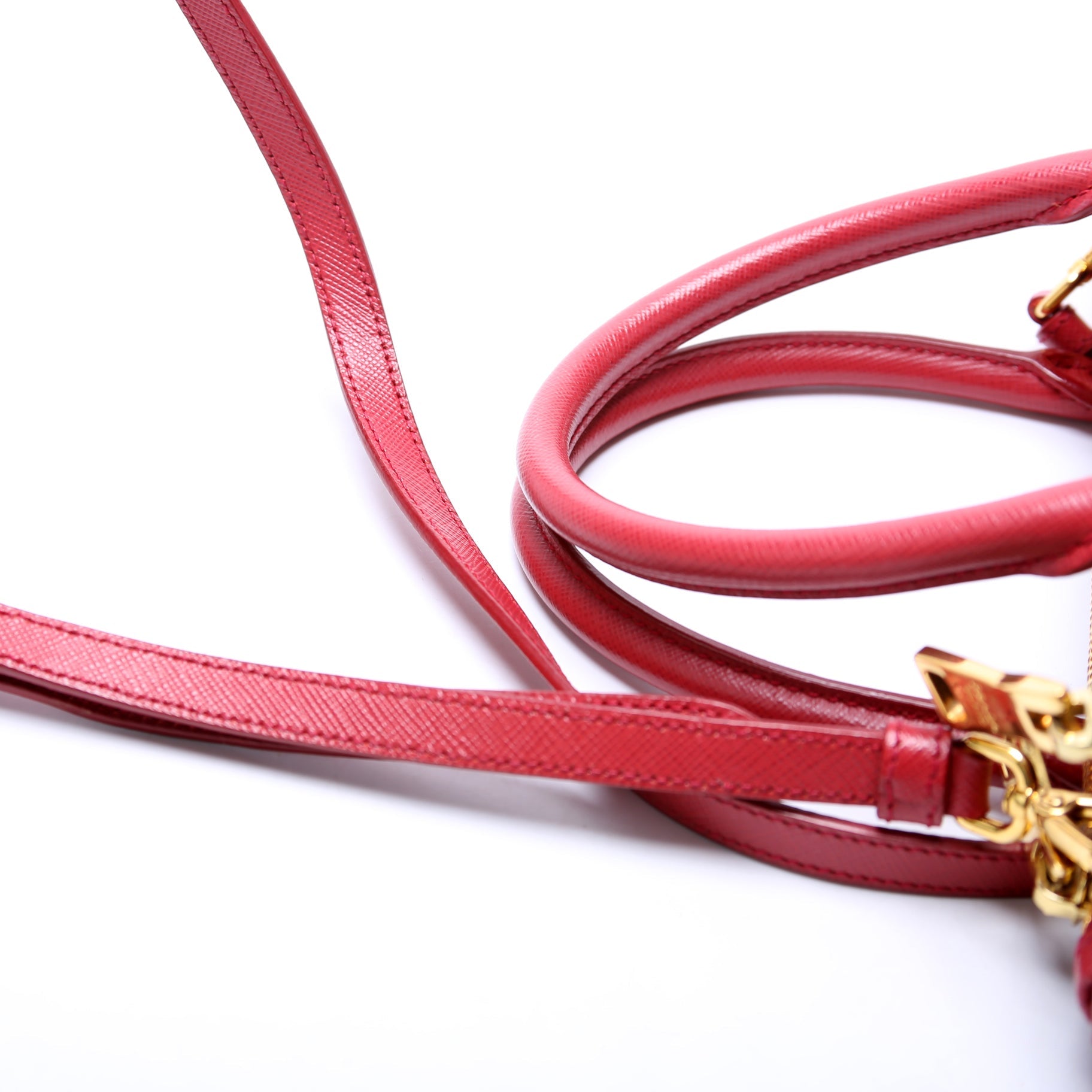 Saffiano Galleria Small Red