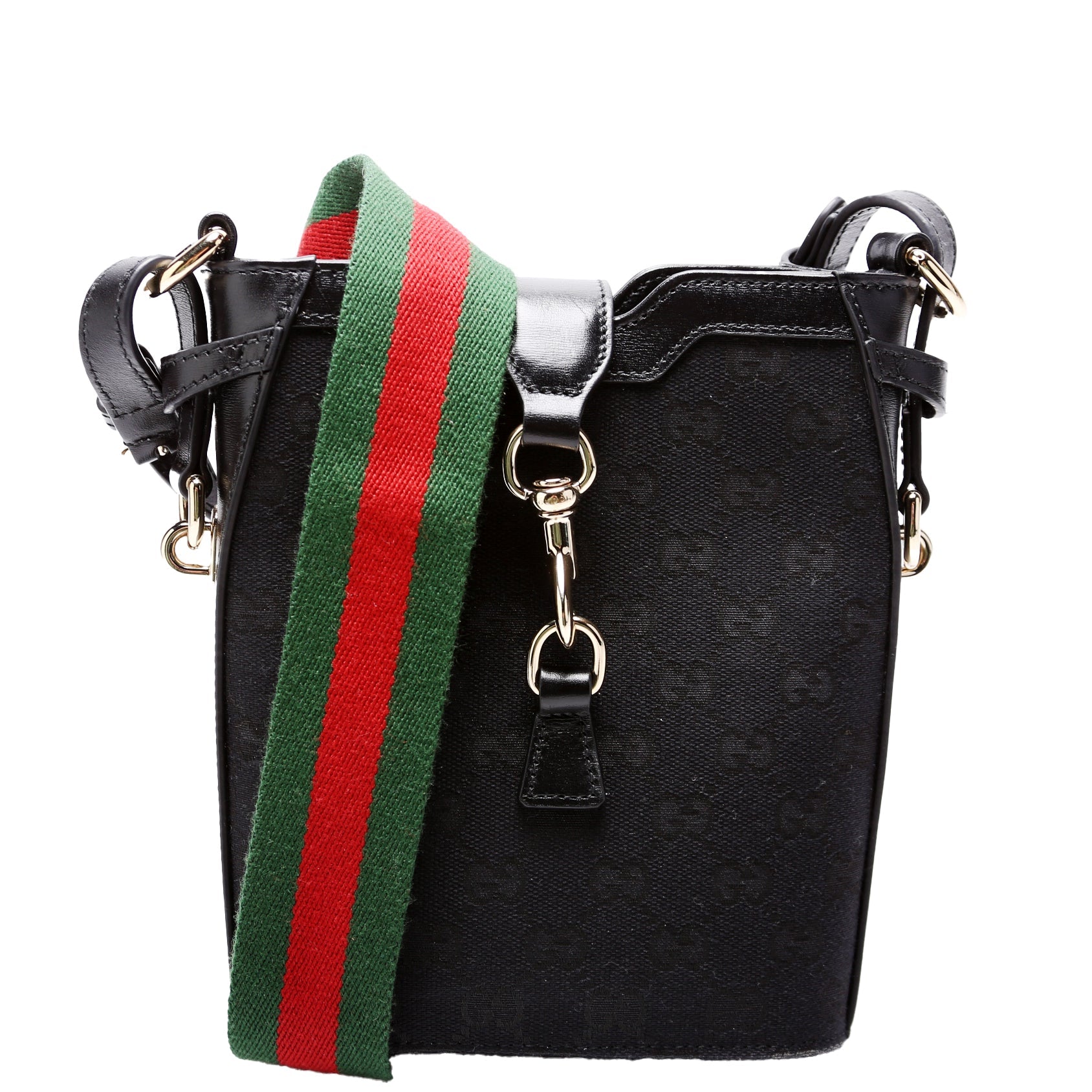 Gucci Gucci Canvas Mini Bucket Shoulder Bag