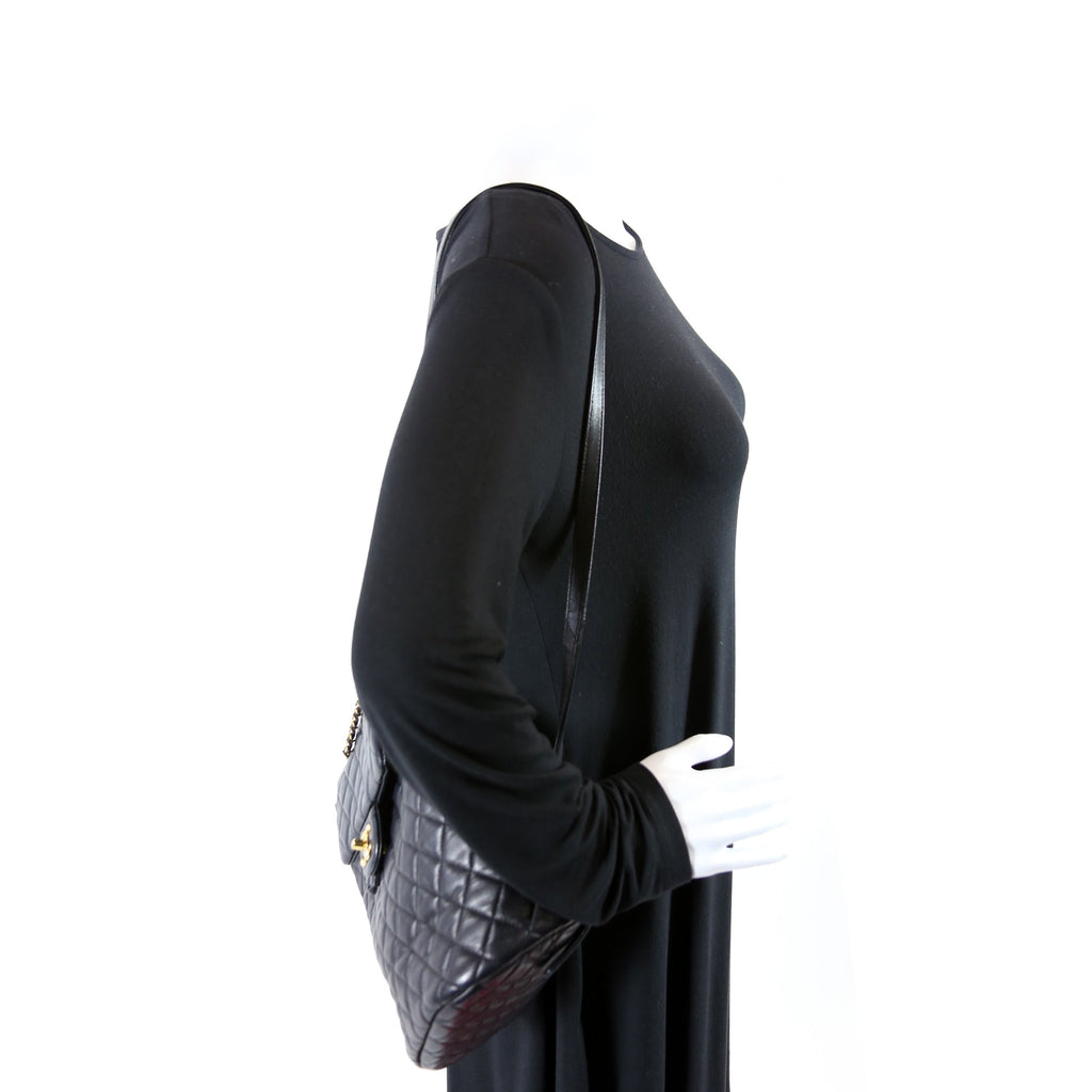 Urban Spirit Backpack Small Lambskin Black