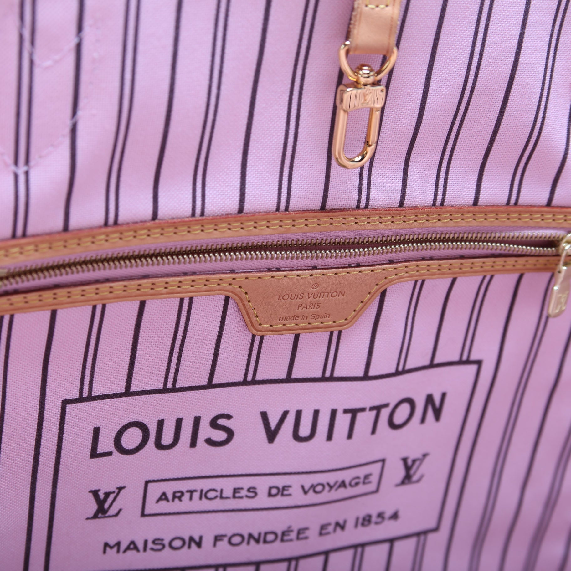 Neverfull W/ Wallet MM Monogram