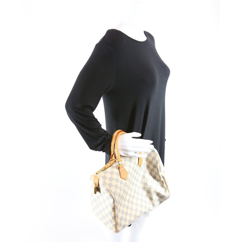 Speedy 30 Damier Azur