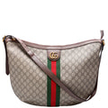 547939 Ophidia GG Supreme Half Moon Hobo Large